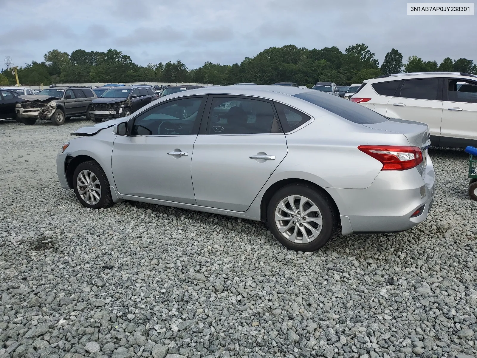 3N1AB7AP0JY238301 2018 Nissan Sentra S