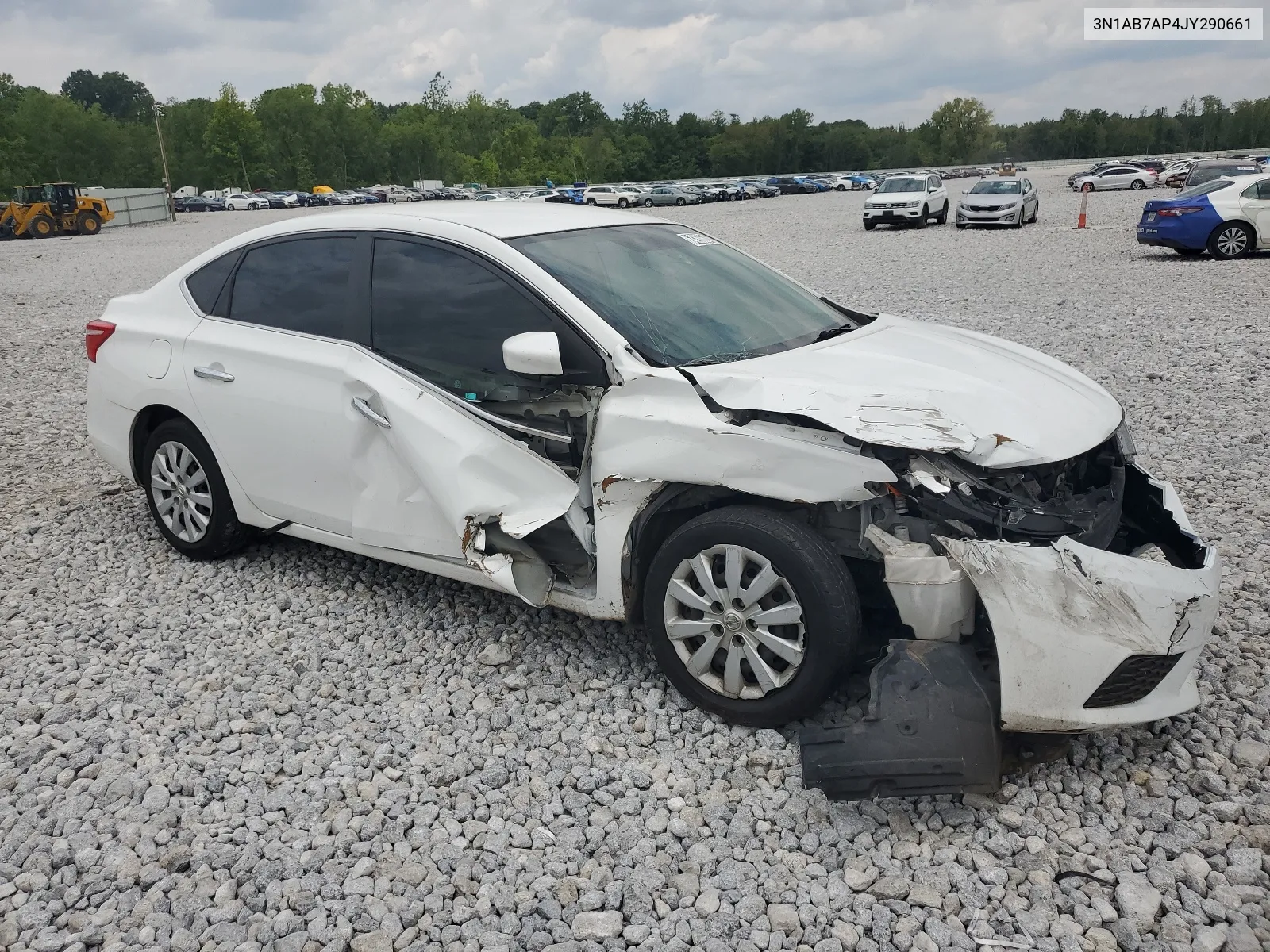 2018 Nissan Sentra S VIN: 3N1AB7AP4JY290661 Lot: 64260604