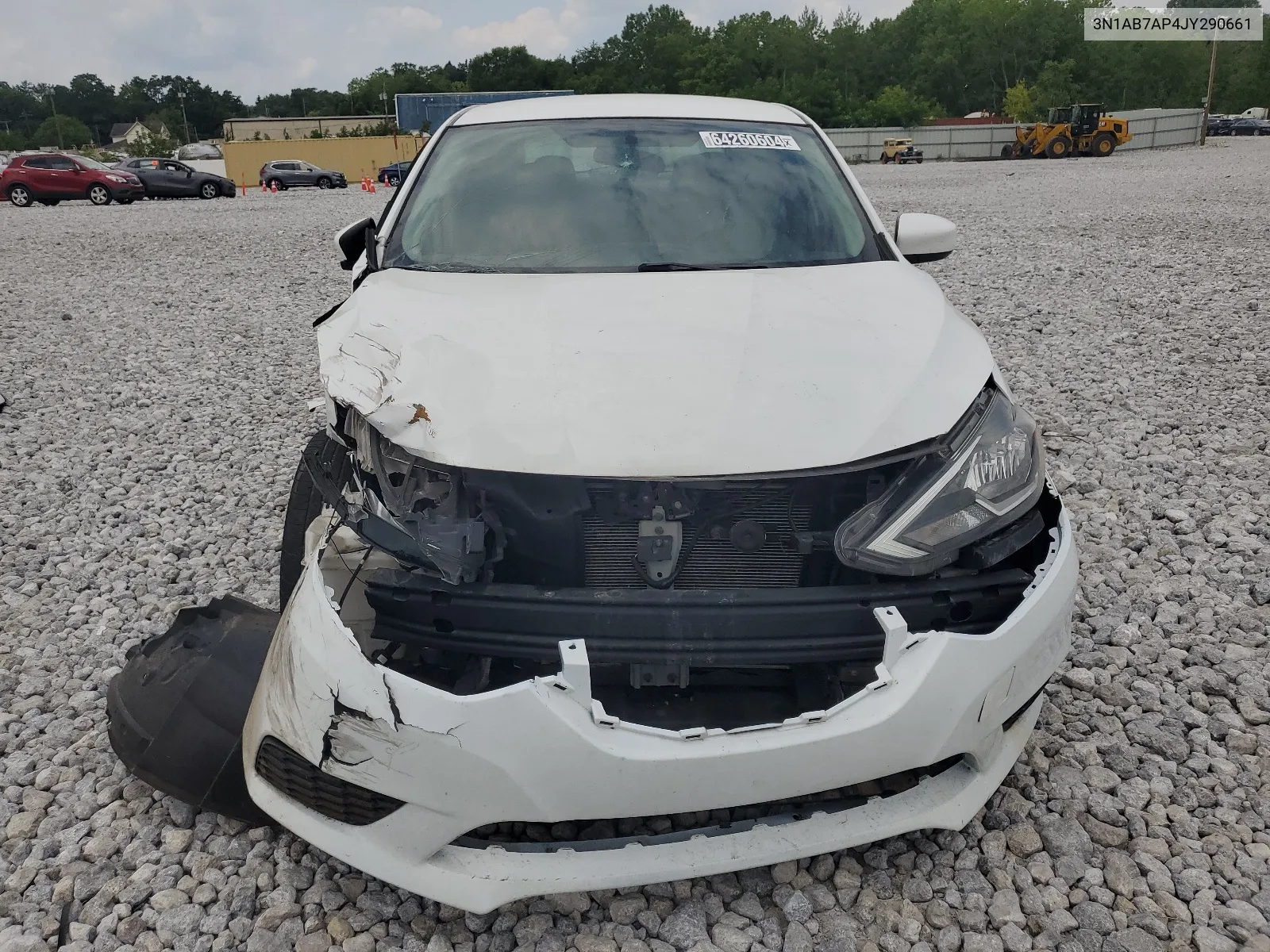 2018 Nissan Sentra S VIN: 3N1AB7AP4JY290661 Lot: 64260604