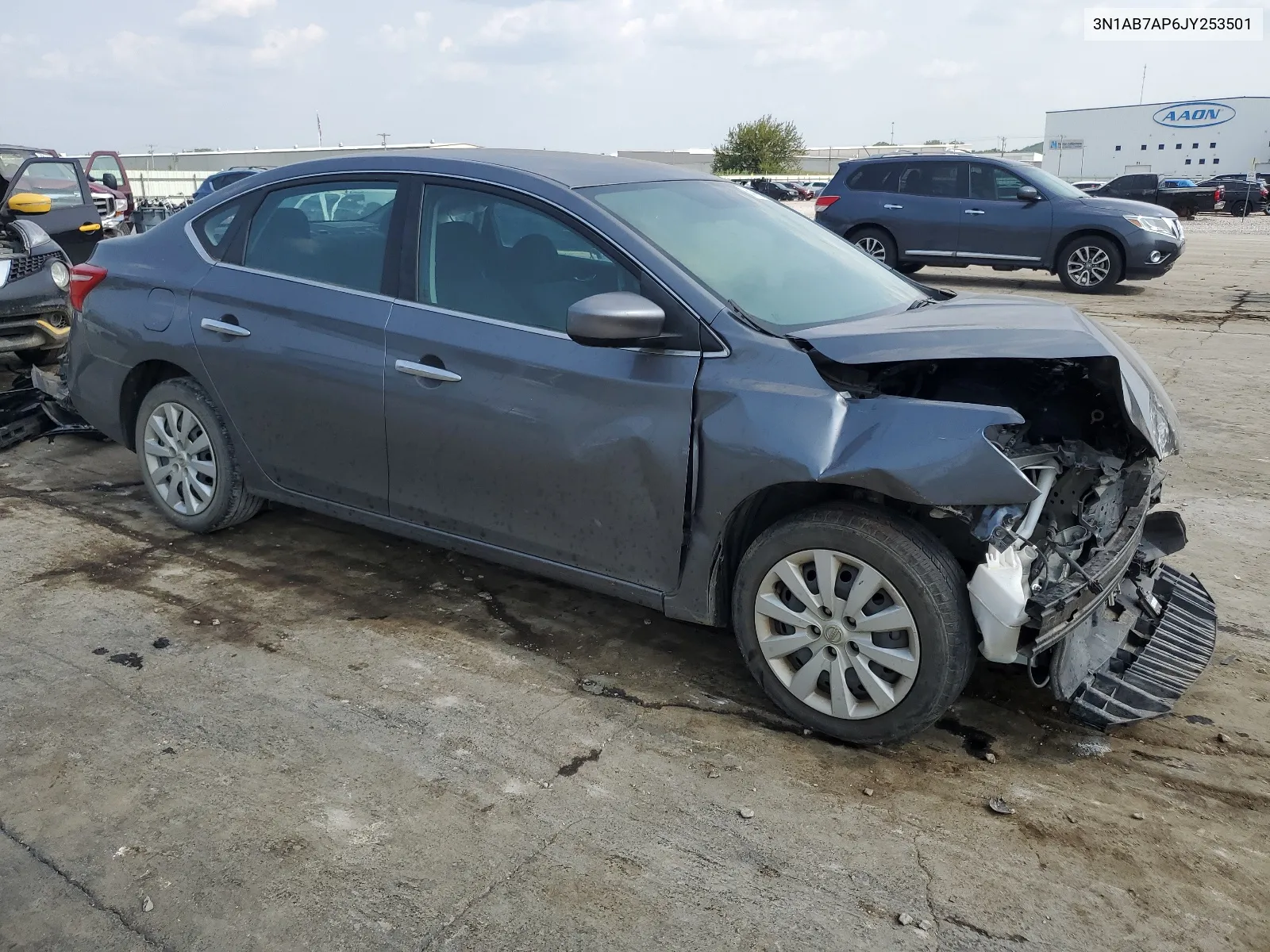 3N1AB7AP6JY253501 2018 Nissan Sentra S