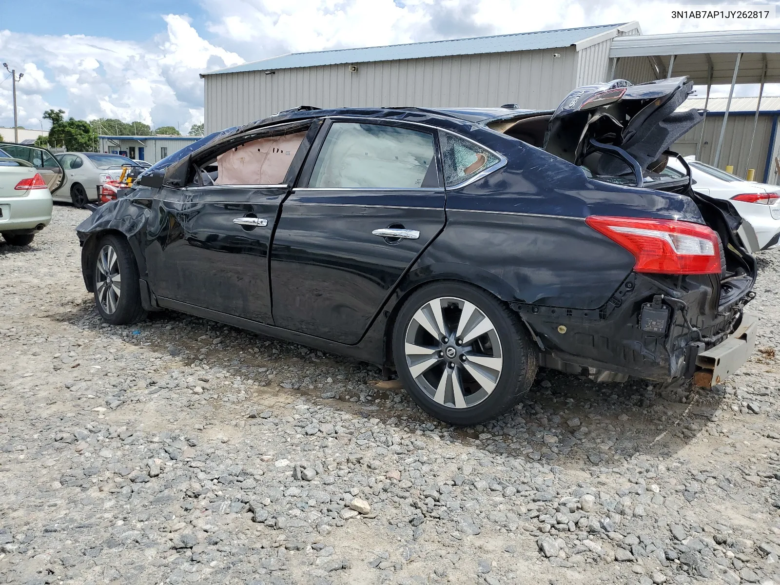 2018 Nissan Sentra S VIN: 3N1AB7AP1JY262817 Lot: 64620404