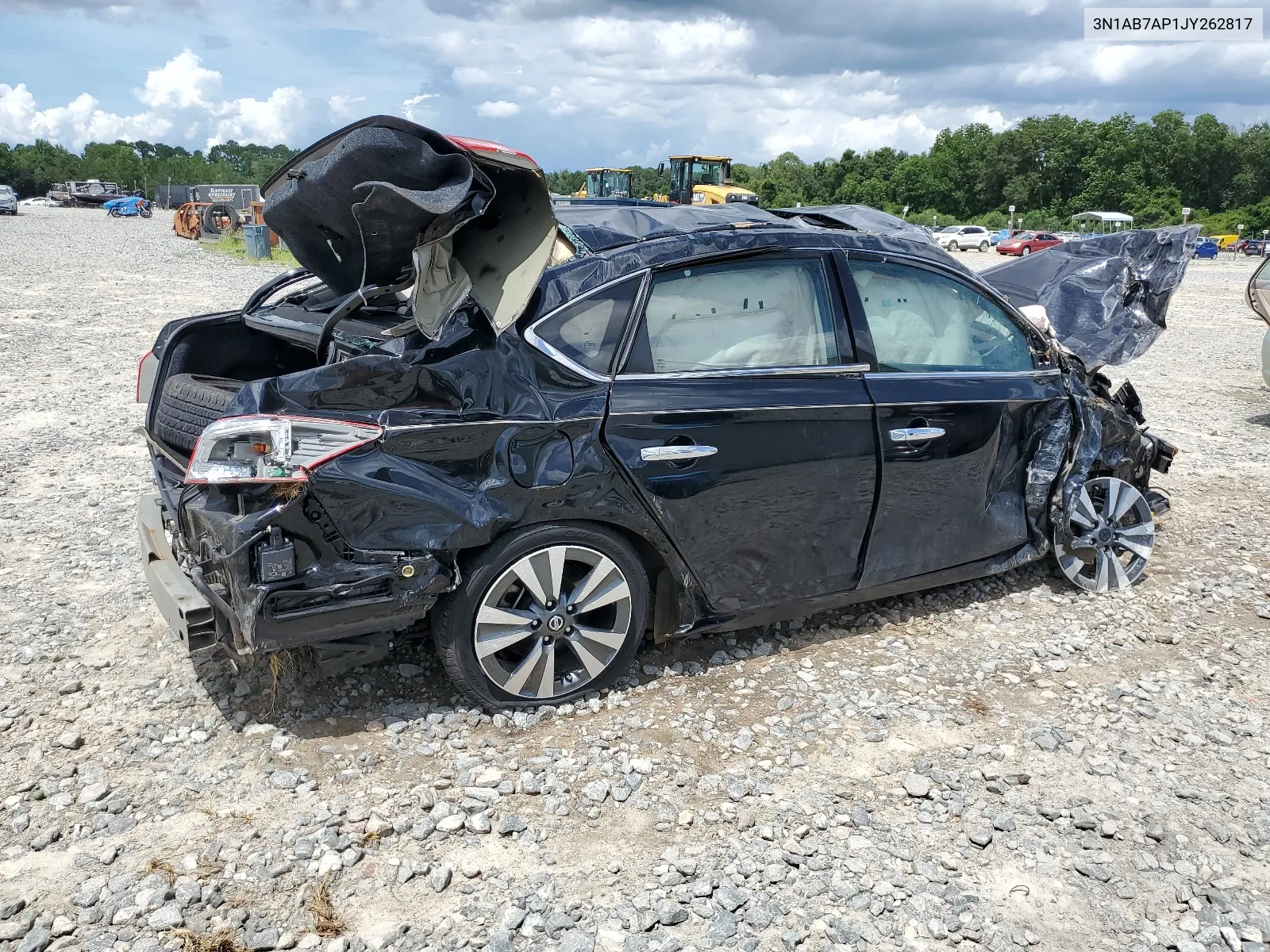 2018 Nissan Sentra S VIN: 3N1AB7AP1JY262817 Lot: 64620404