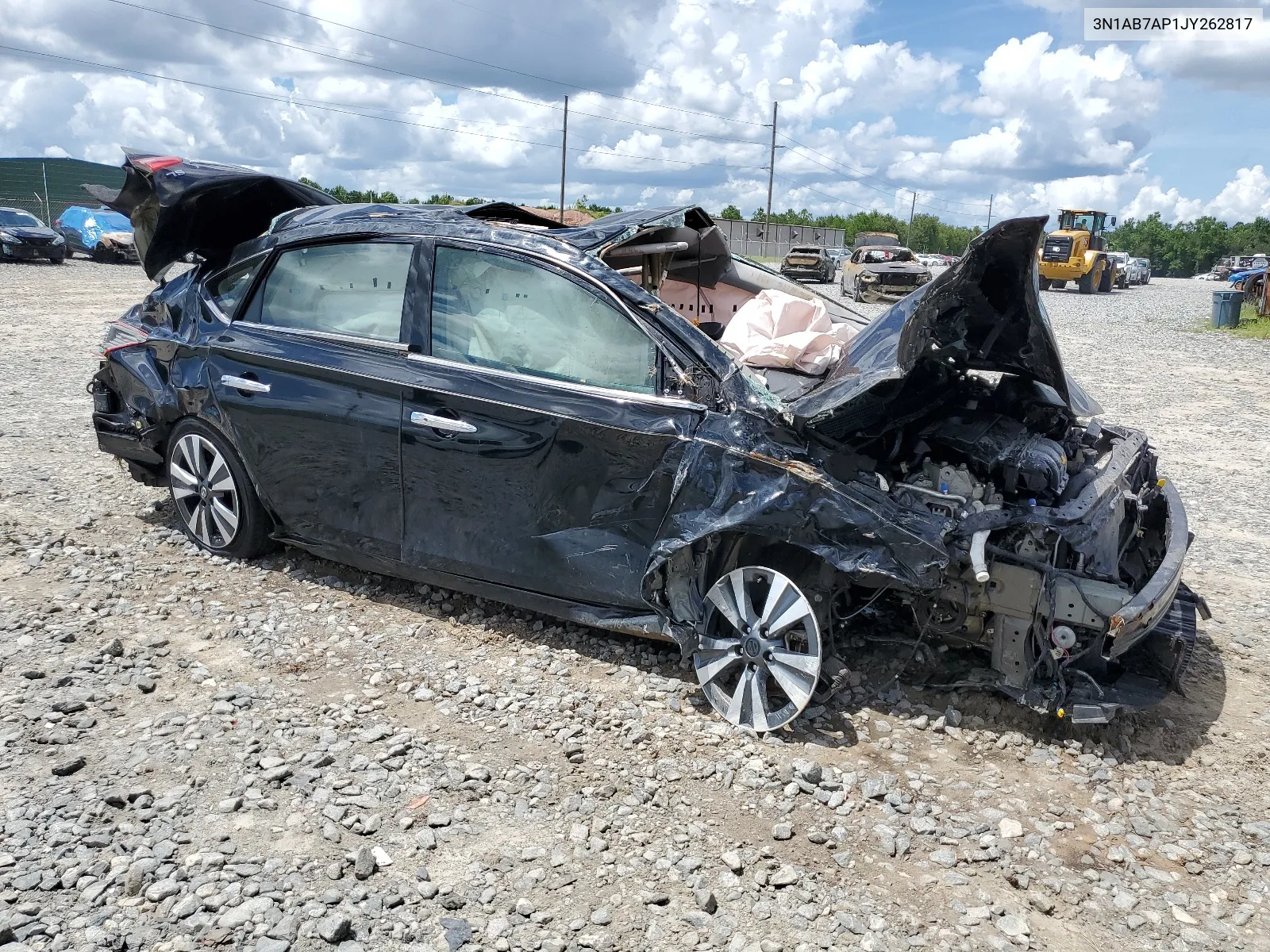 2018 Nissan Sentra S VIN: 3N1AB7AP1JY262817 Lot: 64620404