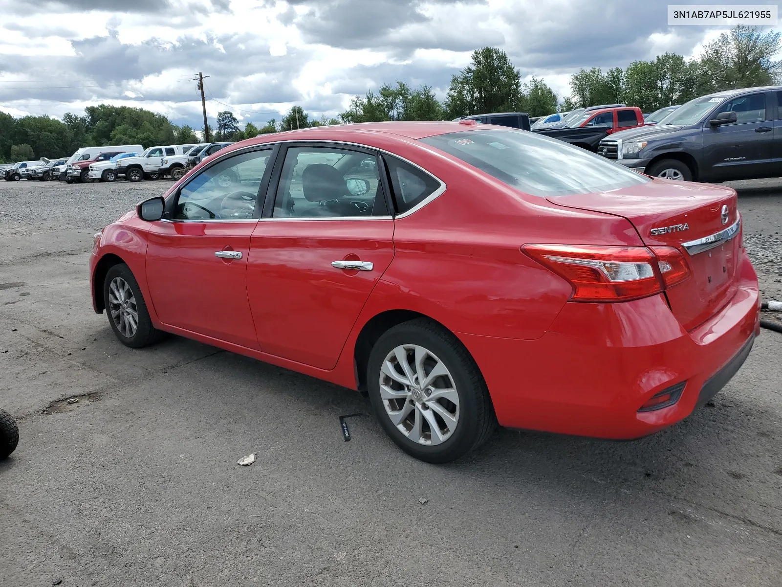 2018 Nissan Sentra S VIN: 3N1AB7AP5JL621955 Lot: 64972074