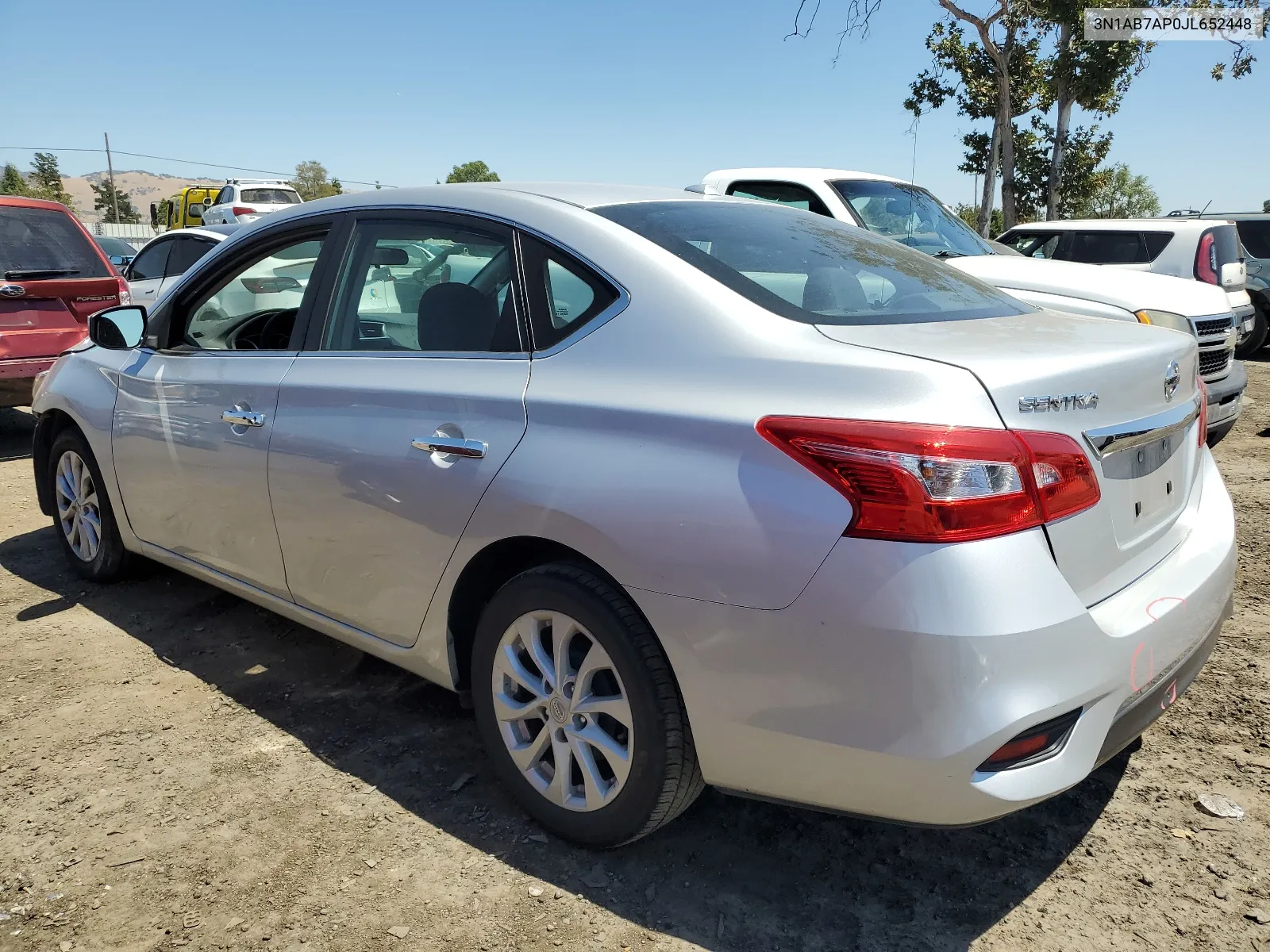 3N1AB7AP0JL652448 2018 Nissan Sentra S