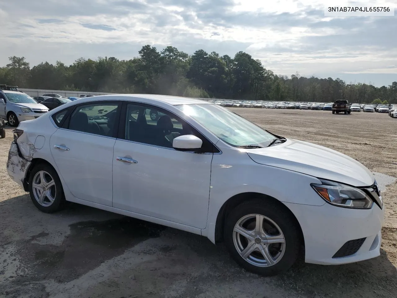 3N1AB7AP4JL655756 2018 Nissan Sentra S