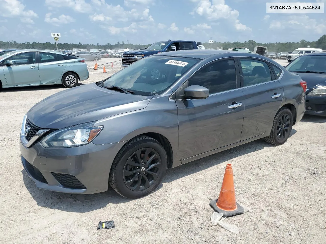 2018 Nissan Sentra S VIN: 3N1AB7AP5JL644524 Lot: 65384844