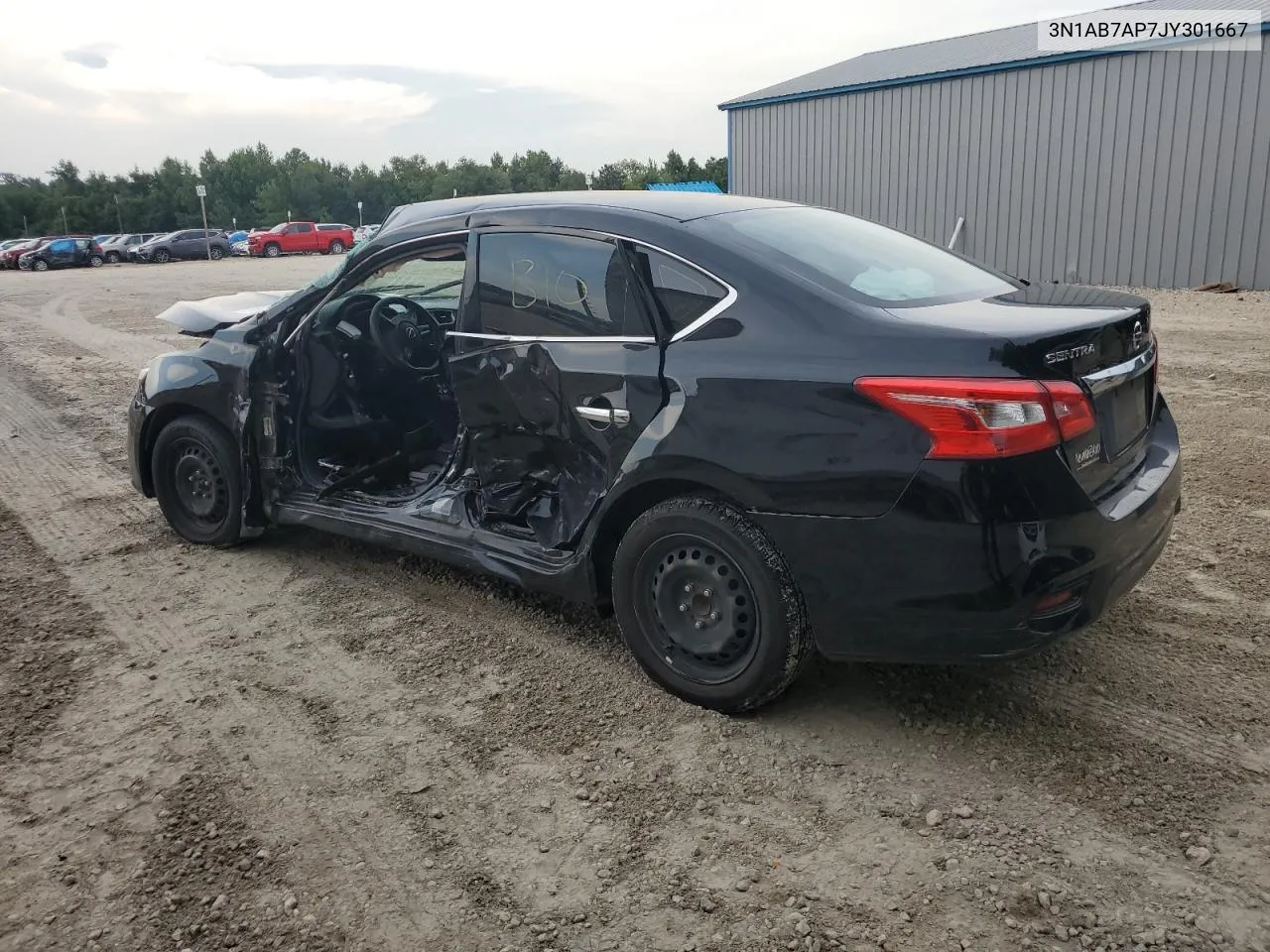 2018 Nissan Sentra S VIN: 3N1AB7AP7JY301667 Lot: 65526444