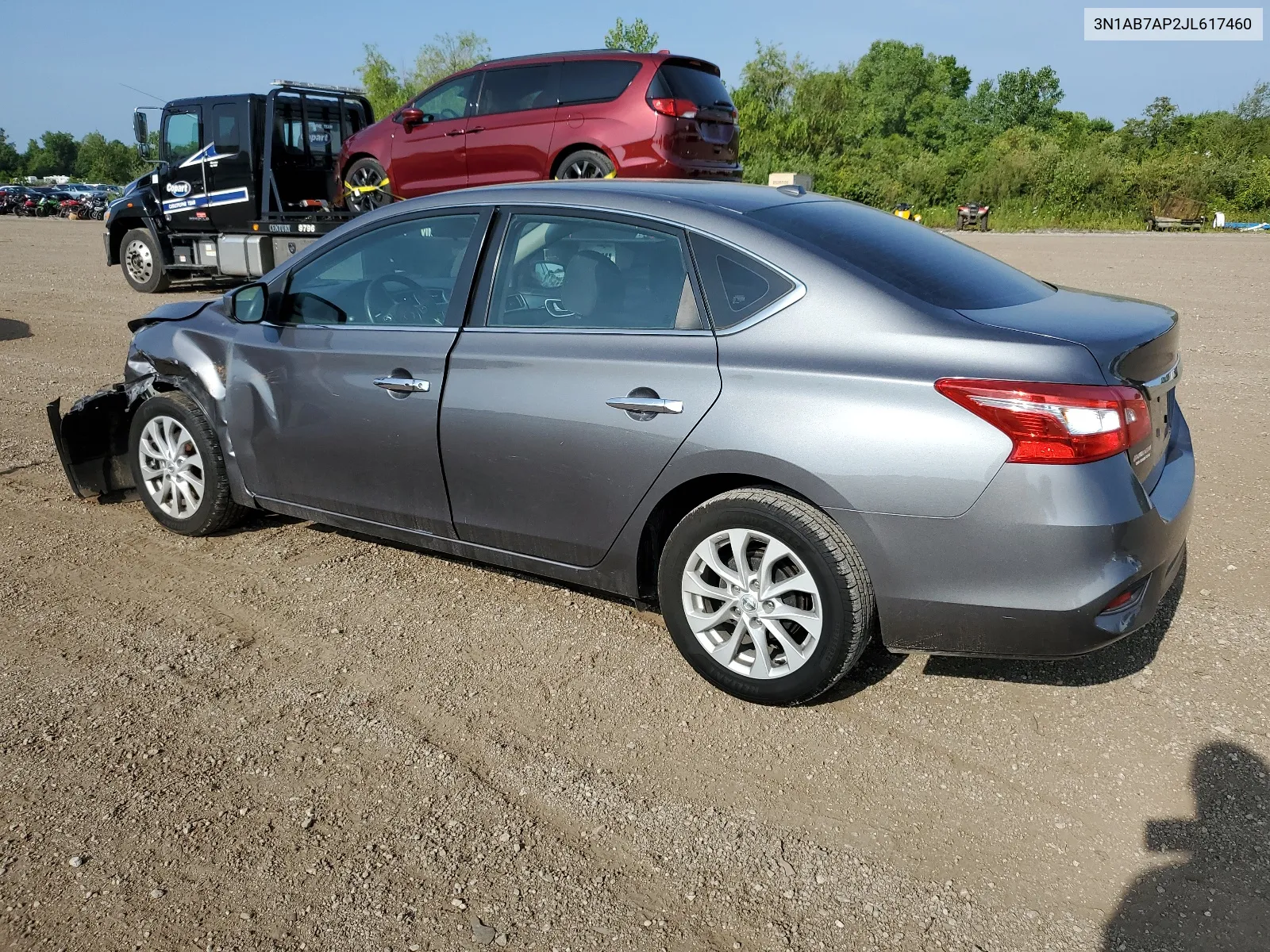 3N1AB7AP2JL617460 2018 Nissan Sentra S