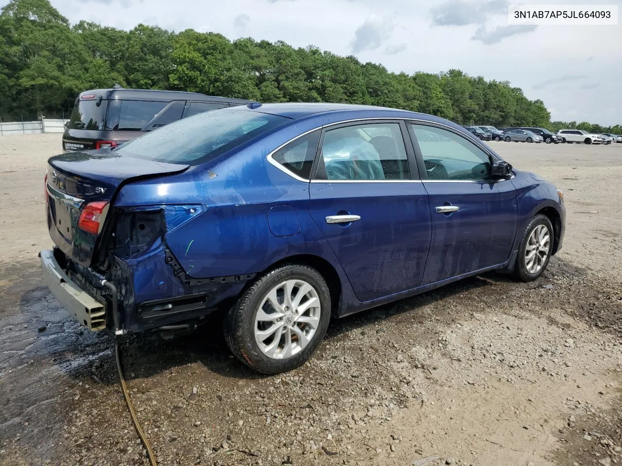 2018 Nissan Sentra S VIN: 3N1AB7AP5JL664093 Lot: 66084244