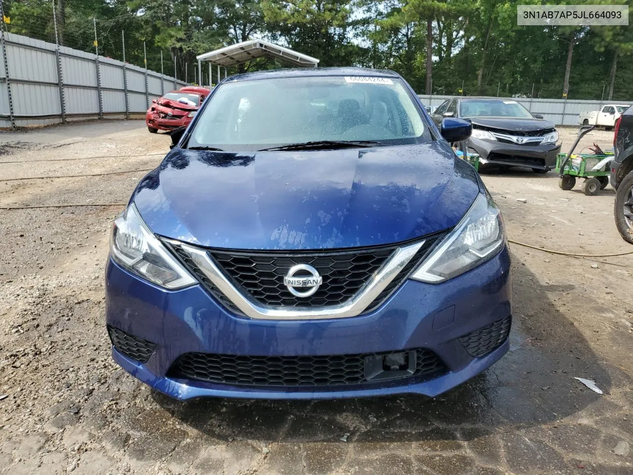 3N1AB7AP5JL664093 2018 Nissan Sentra S