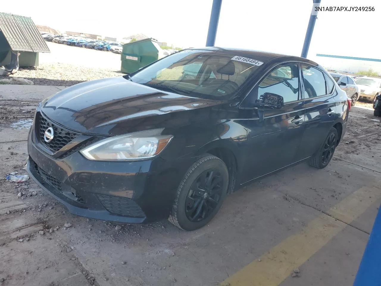 2018 Nissan Sentra S VIN: 3N1AB7APXJY249256 Lot: 66168484