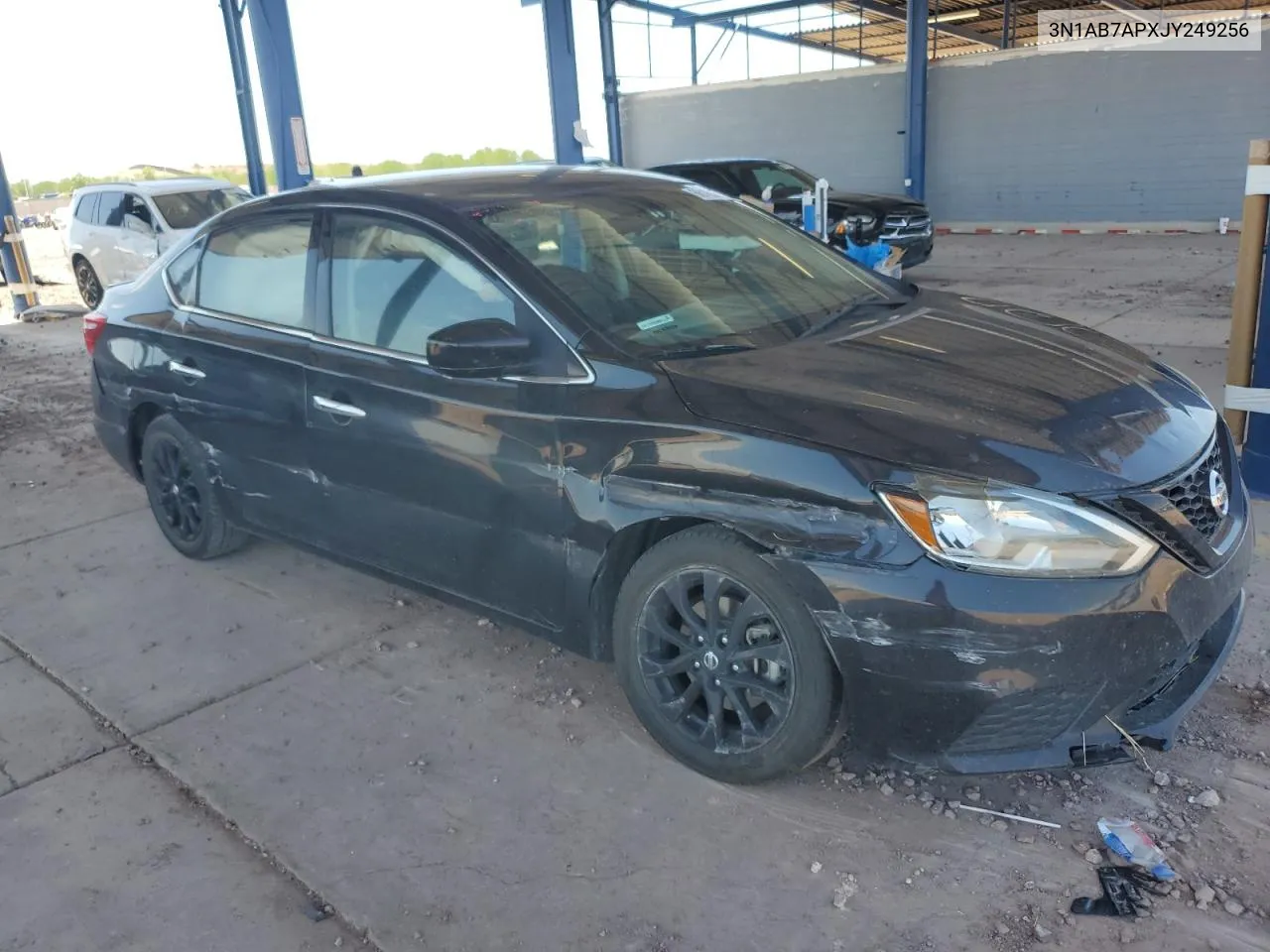 2018 Nissan Sentra S VIN: 3N1AB7APXJY249256 Lot: 66168484