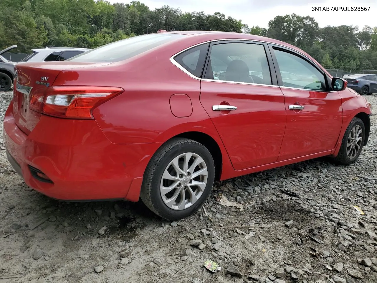 3N1AB7AP9JL628567 2018 Nissan Sentra S