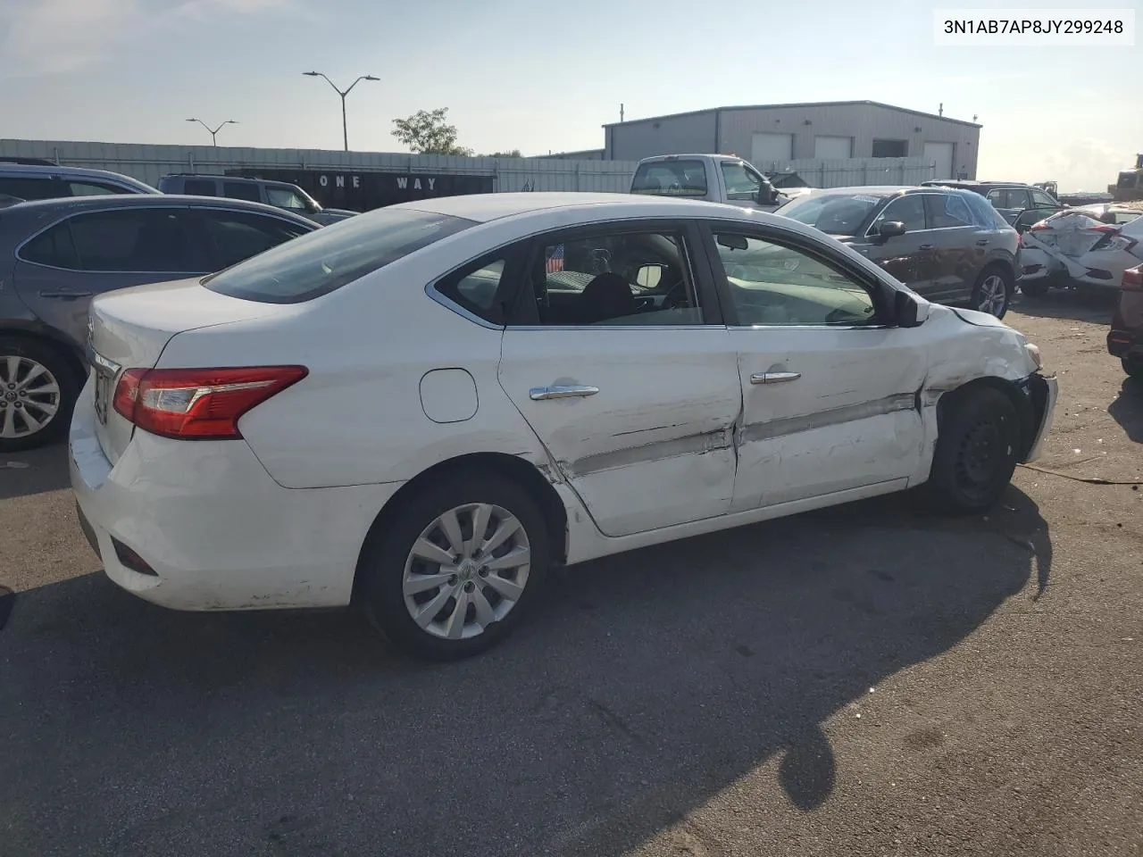 2018 Nissan Sentra S VIN: 3N1AB7AP8JY299248 Lot: 66331334