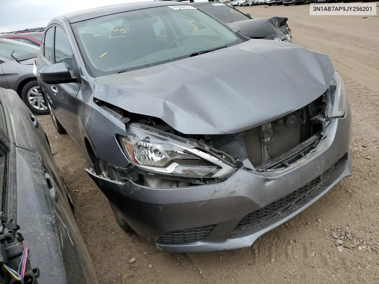 2018 Nissan Sentra S VIN: 3N1AB7AP9JY256201 Lot: 66386824