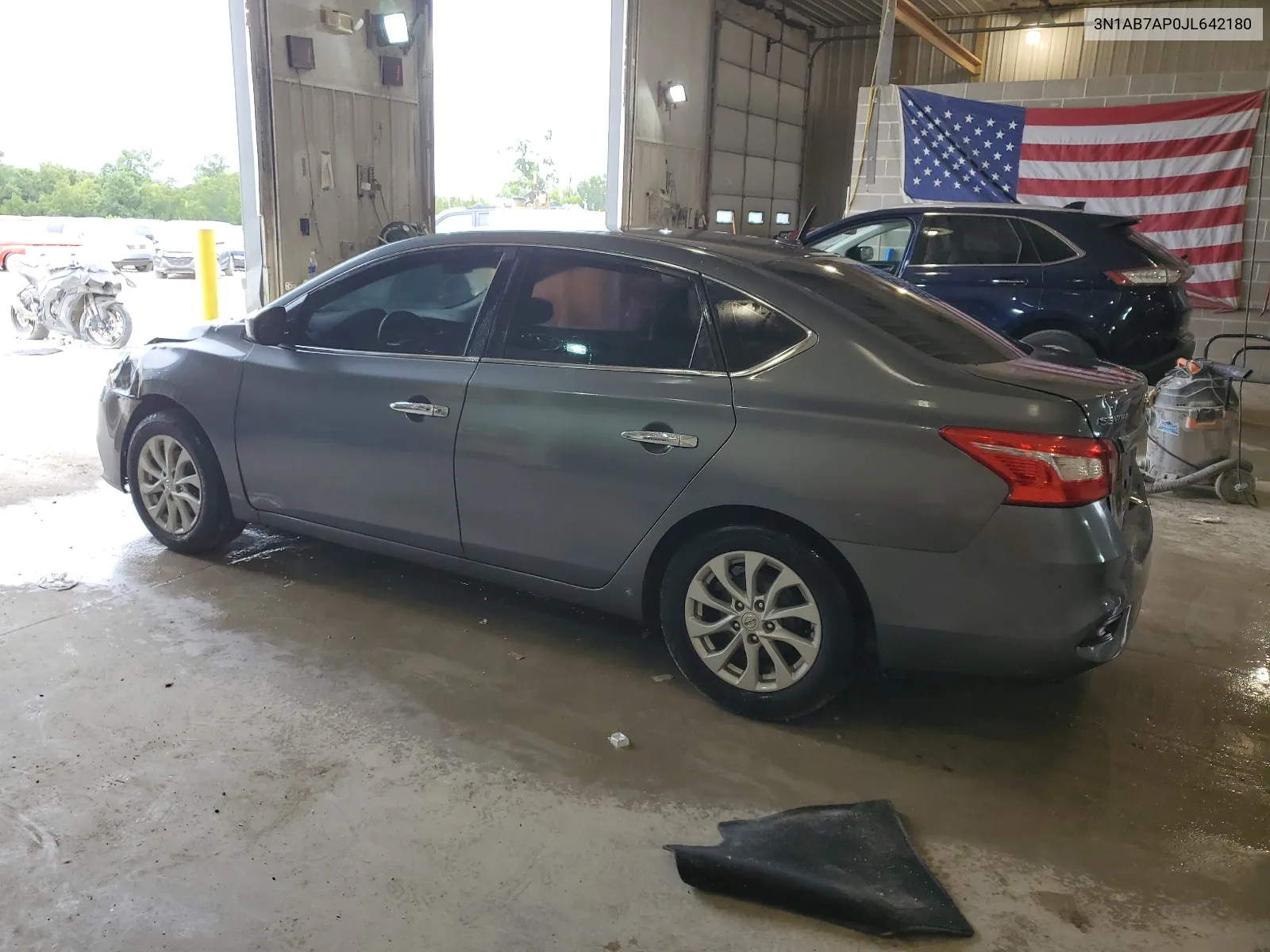 3N1AB7AP0JL642180 2018 Nissan Sentra S