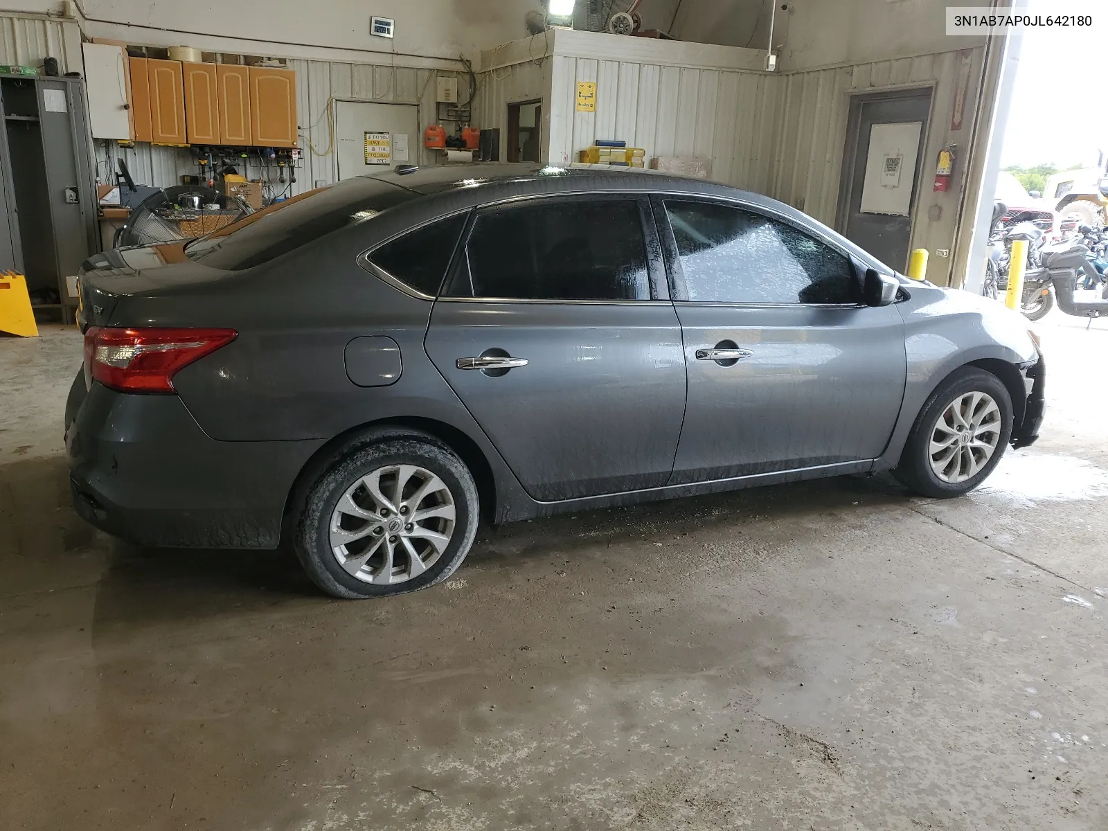 3N1AB7AP0JL642180 2018 Nissan Sentra S