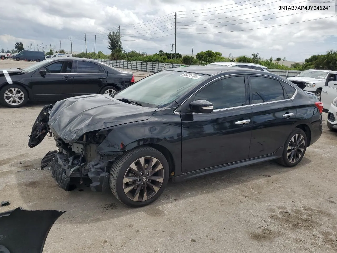 3N1AB7AP4JY246241 2018 Nissan Sentra S