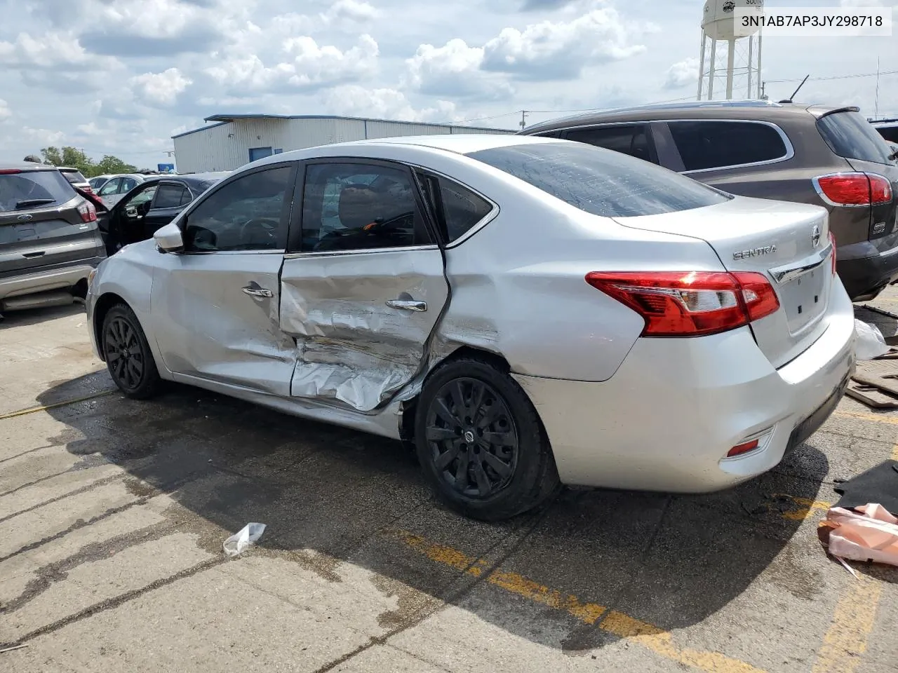 2018 Nissan Sentra S VIN: 3N1AB7AP3JY298718 Lot: 66515644