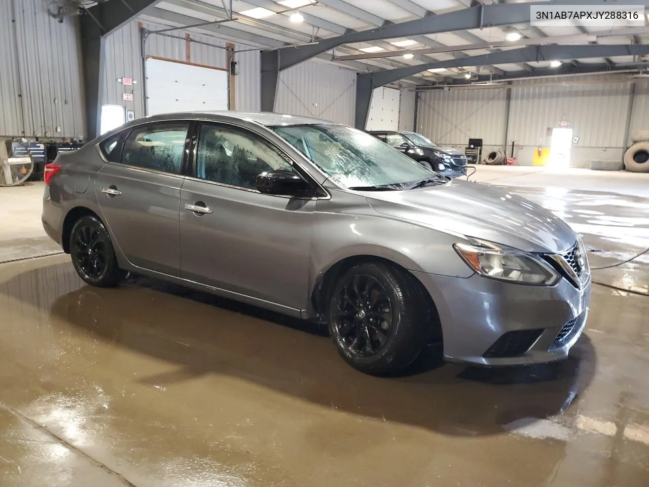 2018 Nissan Sentra S VIN: 3N1AB7APXJY288316 Lot: 66536594