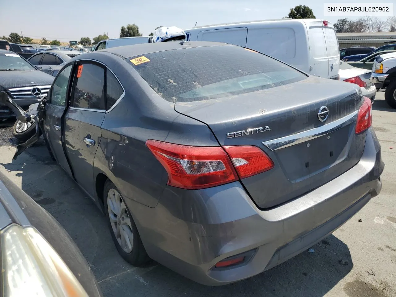 3N1AB7AP8JL620962 2018 Nissan Sentra S