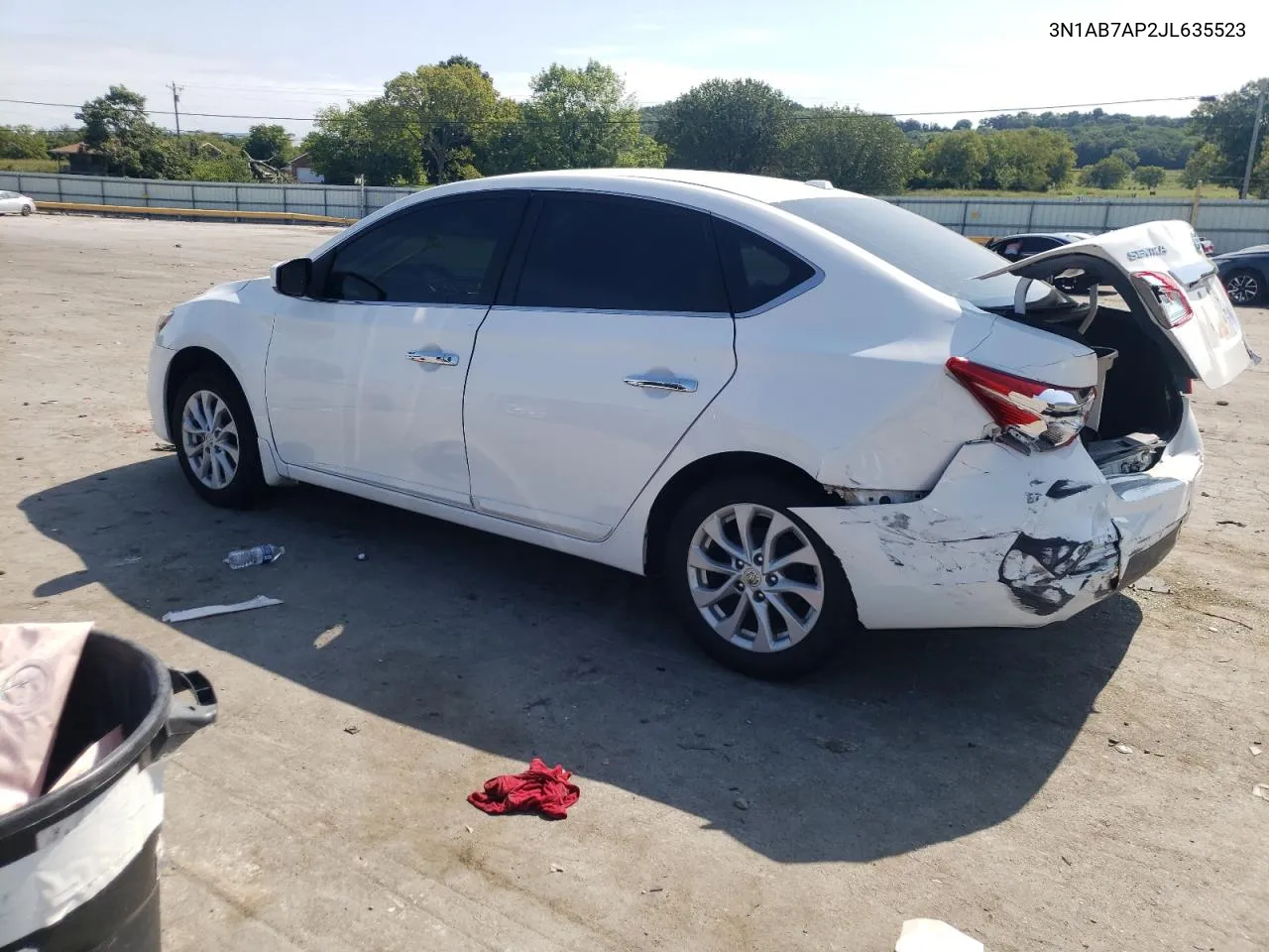 3N1AB7AP2JL635523 2018 Nissan Sentra S