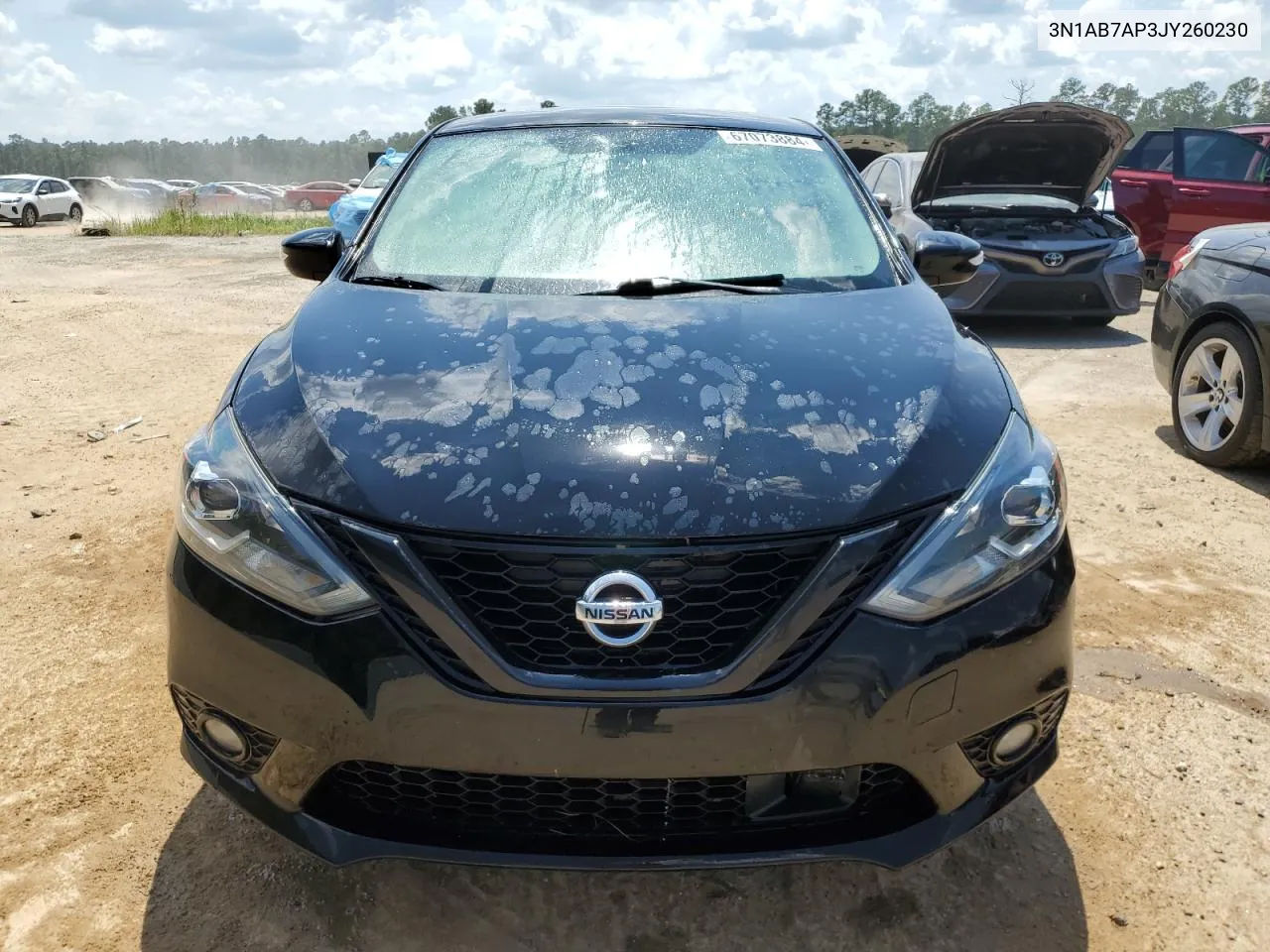 3N1AB7AP3JY260230 2018 Nissan Sentra S