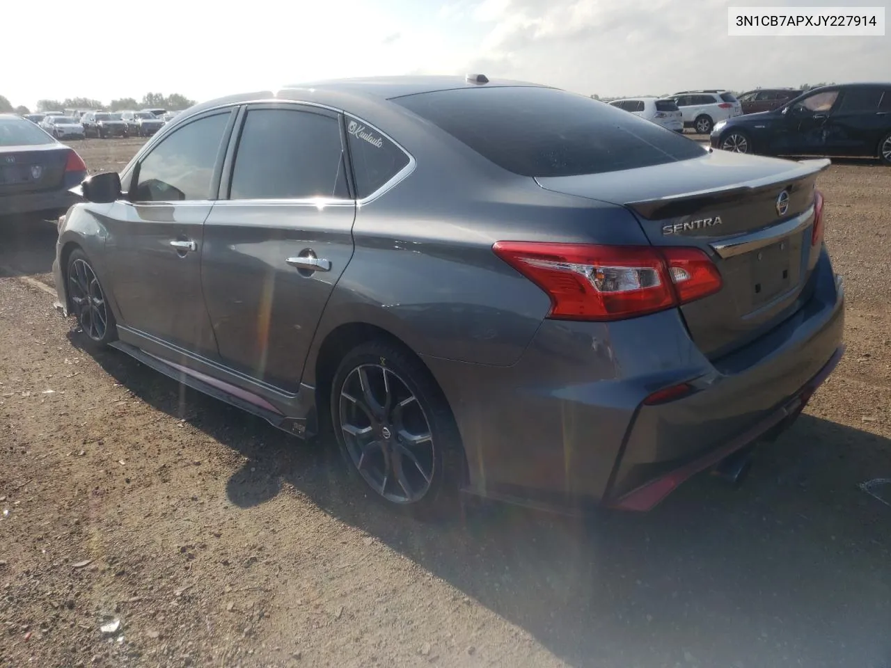 3N1CB7APXJY227914 2018 Nissan Sentra Sr Turbo