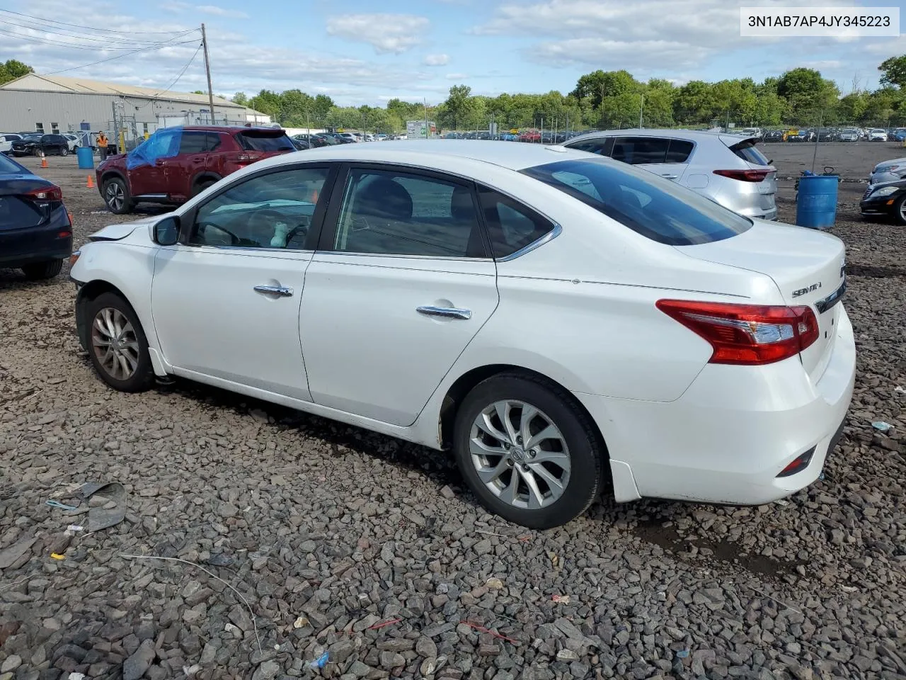 2018 Nissan Sentra S VIN: 3N1AB7AP4JY345223 Lot: 67258914