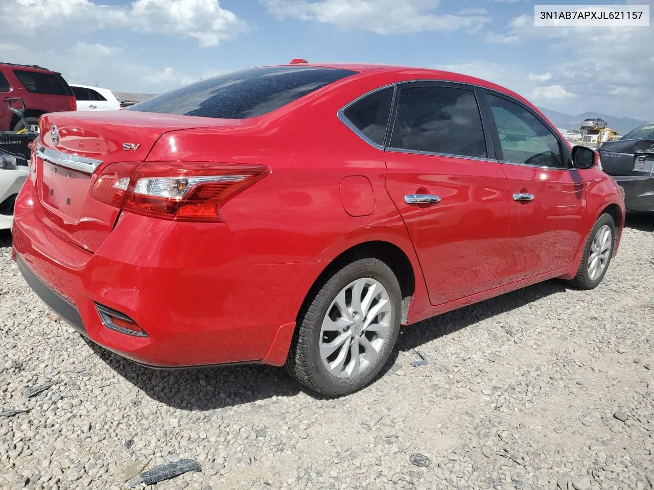 2018 Nissan Sentra S VIN: 3N1AB7APXJL621157 Lot: 67336684