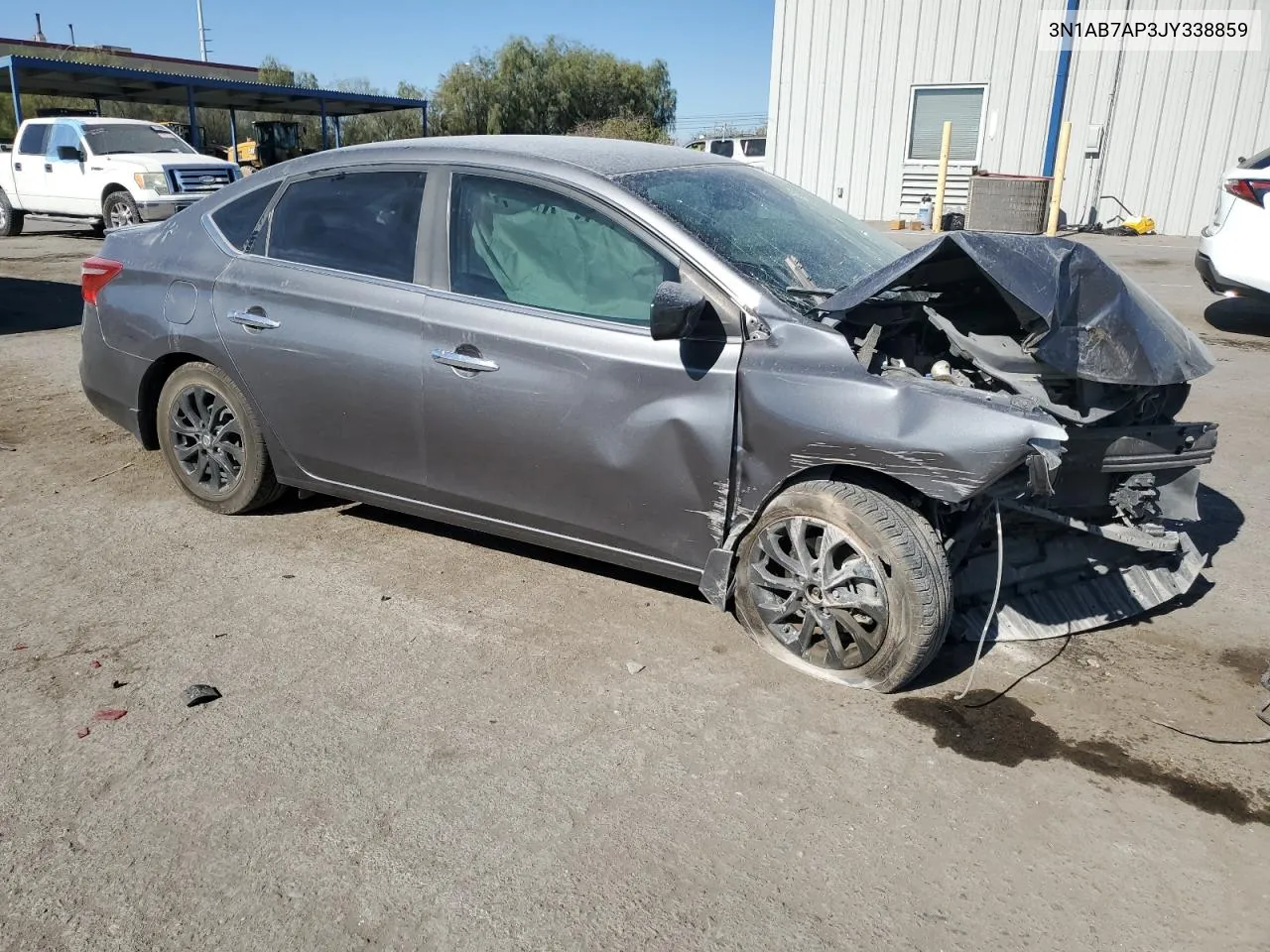 2018 Nissan Sentra S VIN: 3N1AB7AP3JY338859 Lot: 67524224