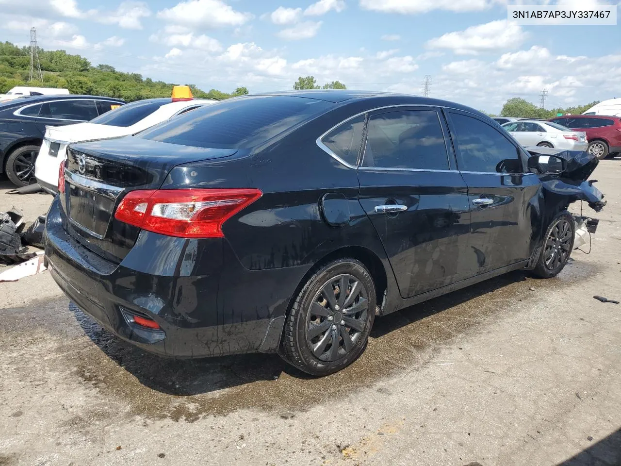 2018 Nissan Sentra S VIN: 3N1AB7AP3JY337467 Lot: 67576104