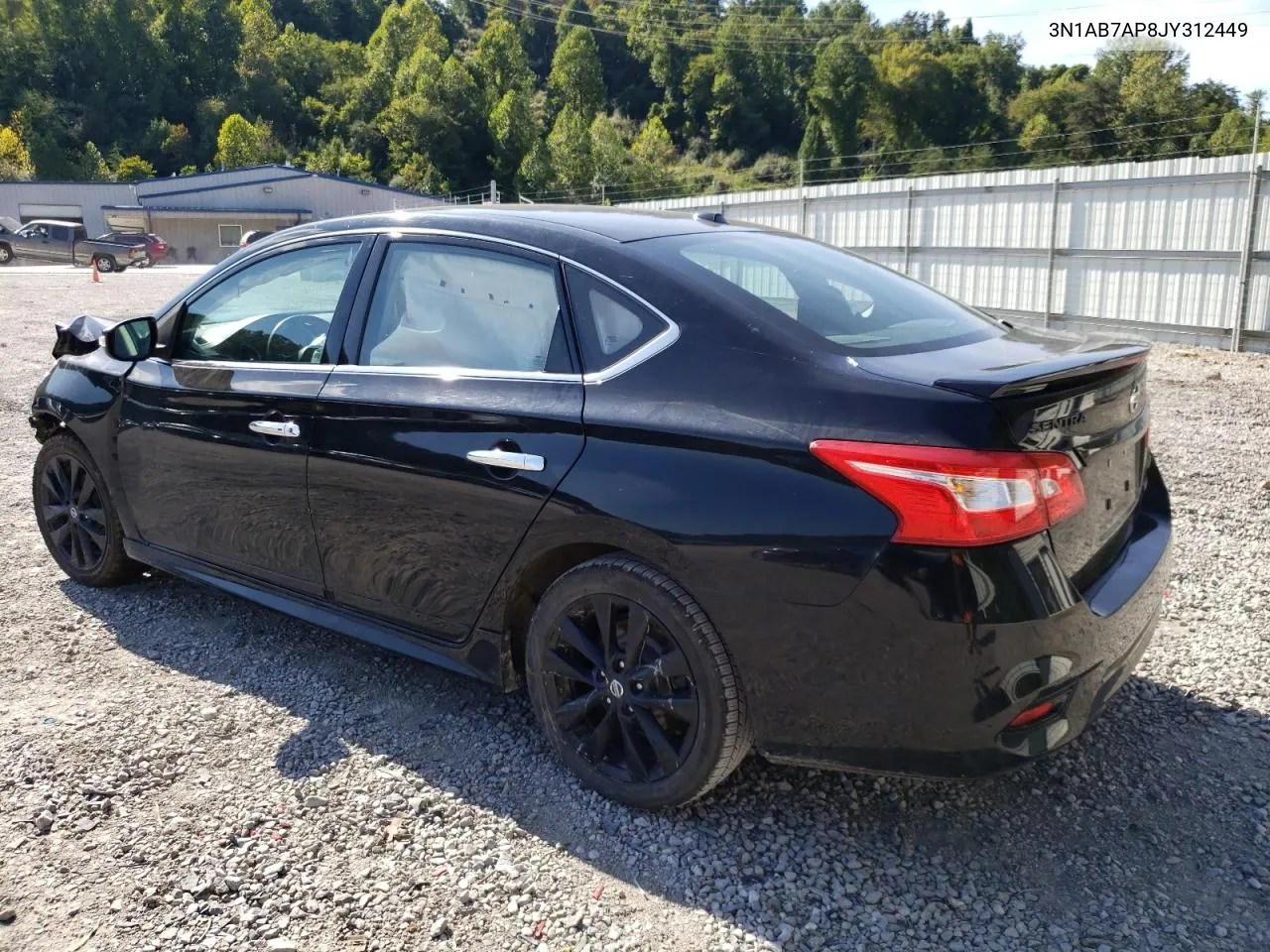 2018 Nissan Sentra S VIN: 3N1AB7AP8JY312449 Lot: 67640543