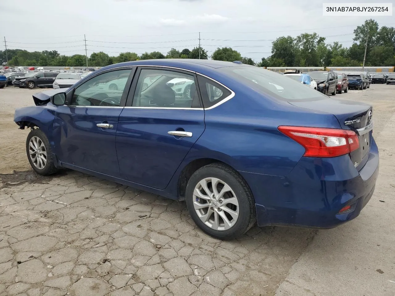 2018 Nissan Sentra S VIN: 3N1AB7AP8JY267254 Lot: 67649224