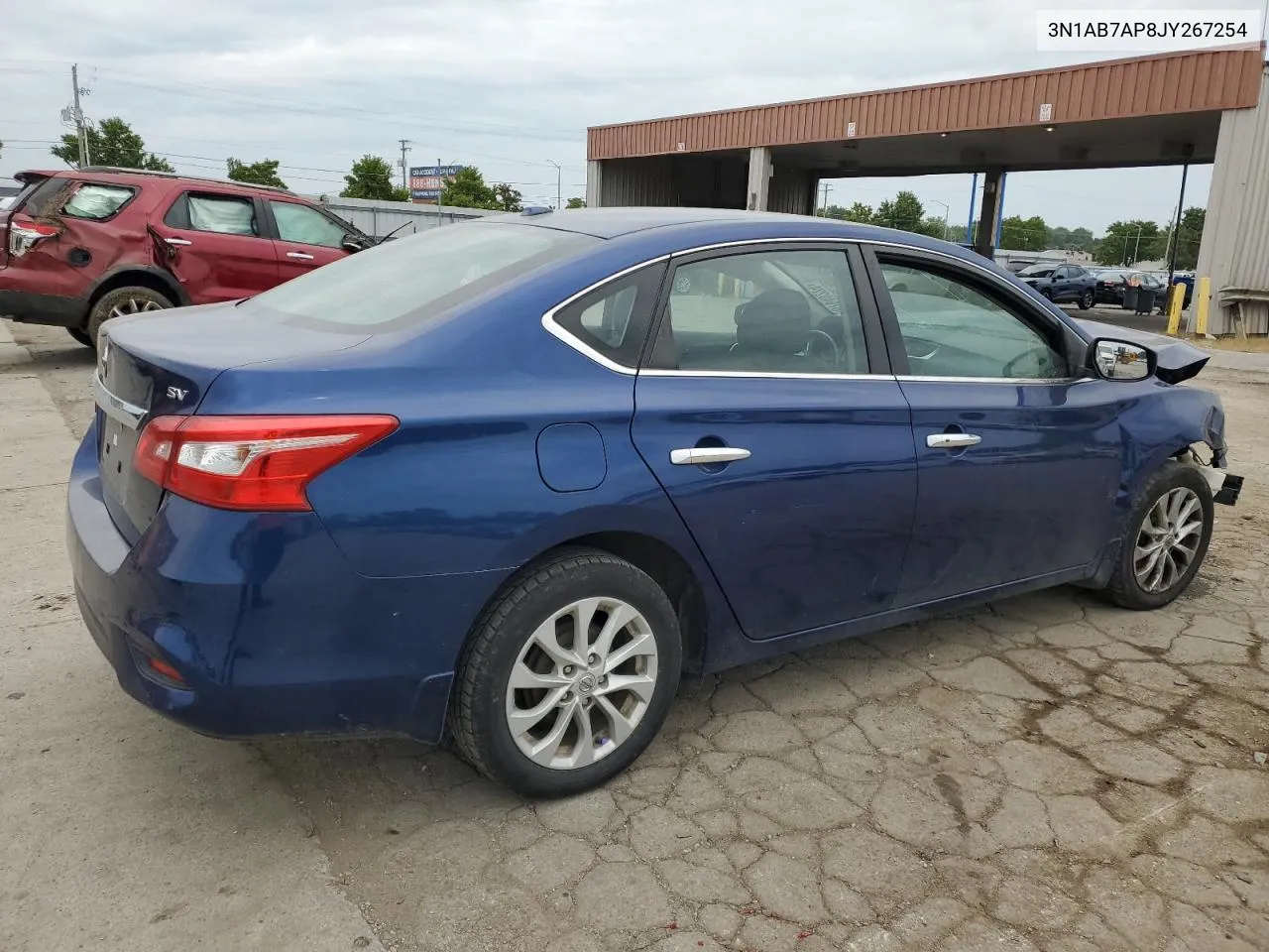 2018 Nissan Sentra S VIN: 3N1AB7AP8JY267254 Lot: 67649224