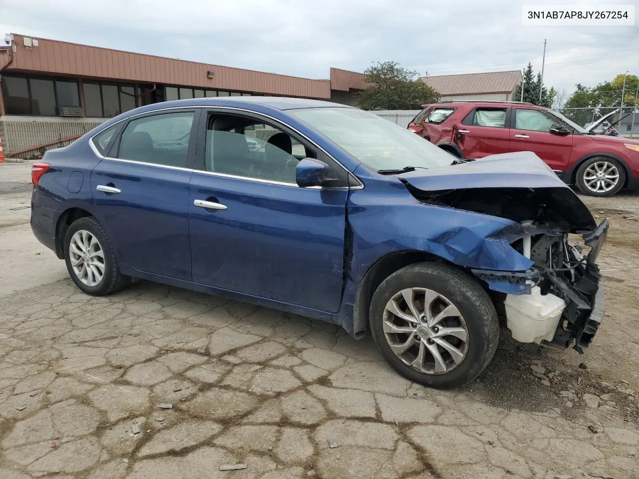 2018 Nissan Sentra S VIN: 3N1AB7AP8JY267254 Lot: 67649224