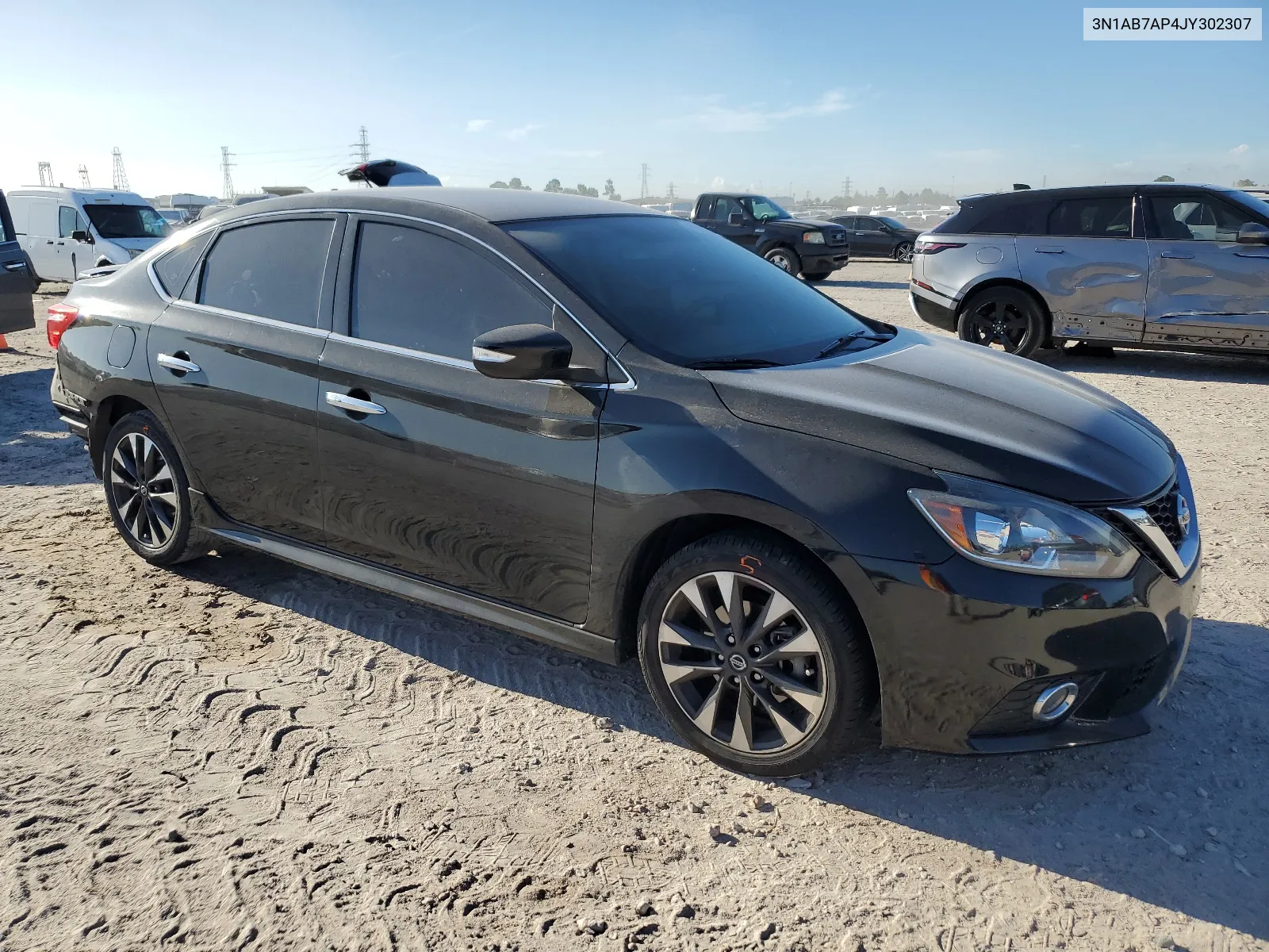 3N1AB7AP4JY302307 2018 Nissan Sentra S