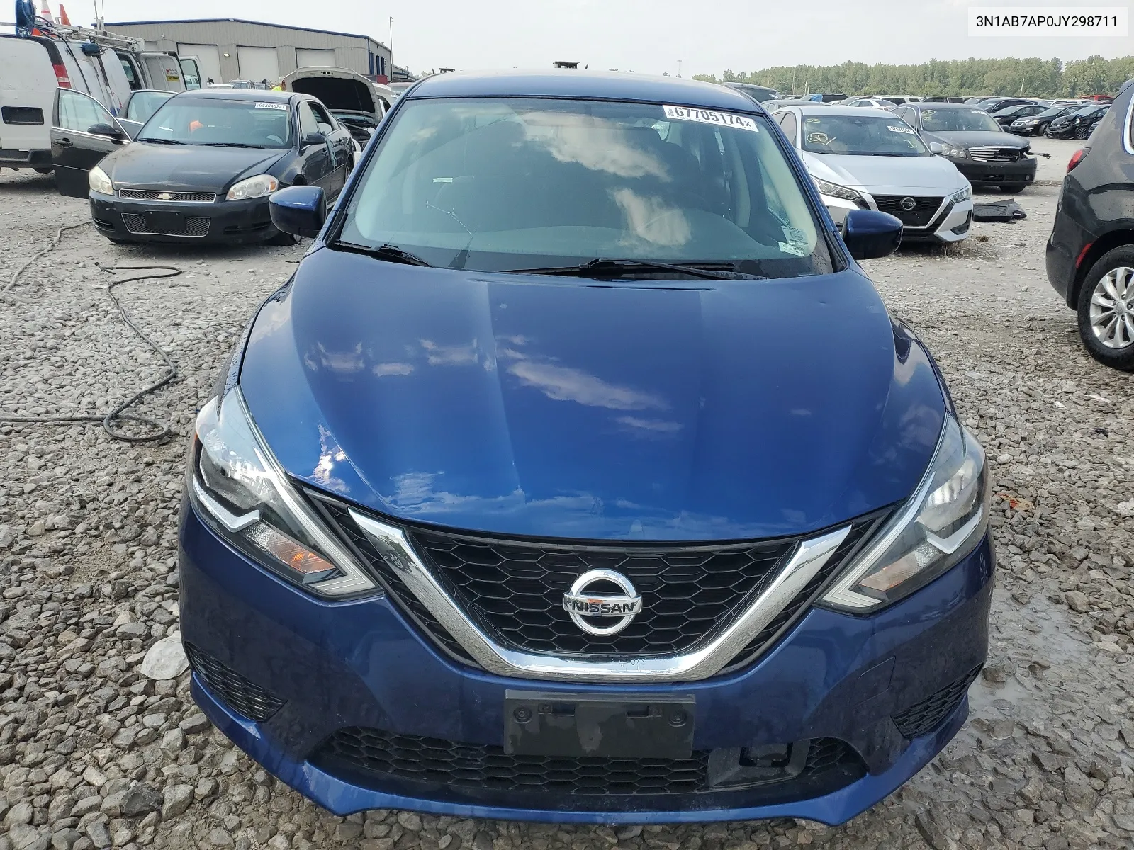 3N1AB7AP0JY298711 2018 Nissan Sentra S