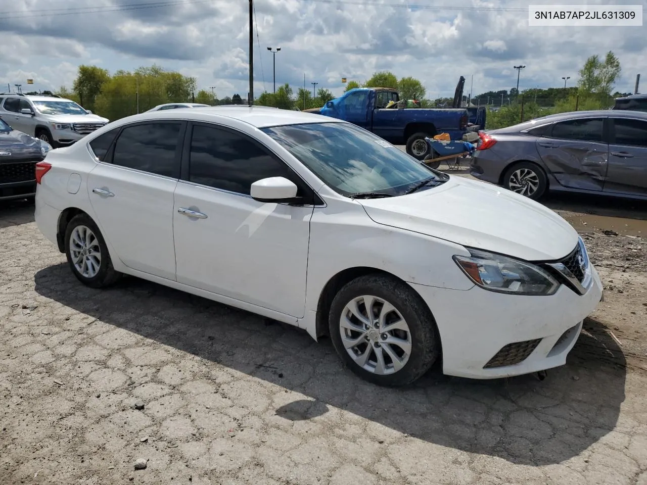 2018 Nissan Sentra S VIN: 3N1AB7AP2JL631309 Lot: 67781814