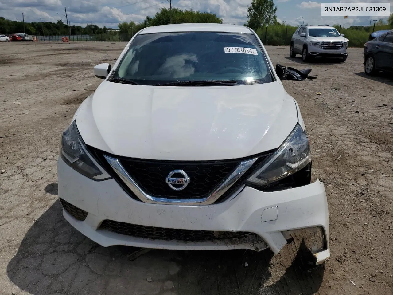 2018 Nissan Sentra S VIN: 3N1AB7AP2JL631309 Lot: 67781814