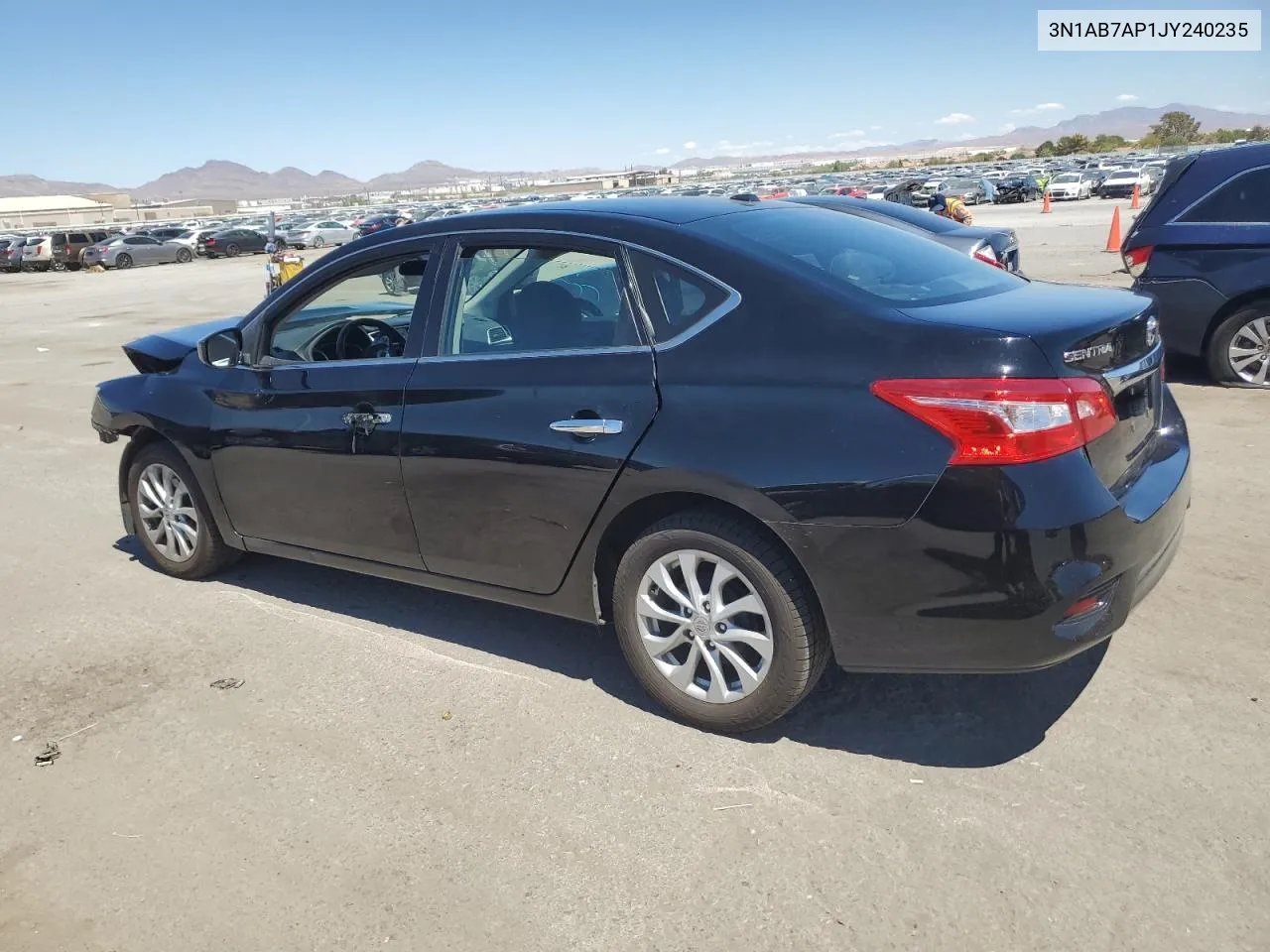 2018 Nissan Sentra S VIN: 3N1AB7AP1JY240235 Lot: 67943494