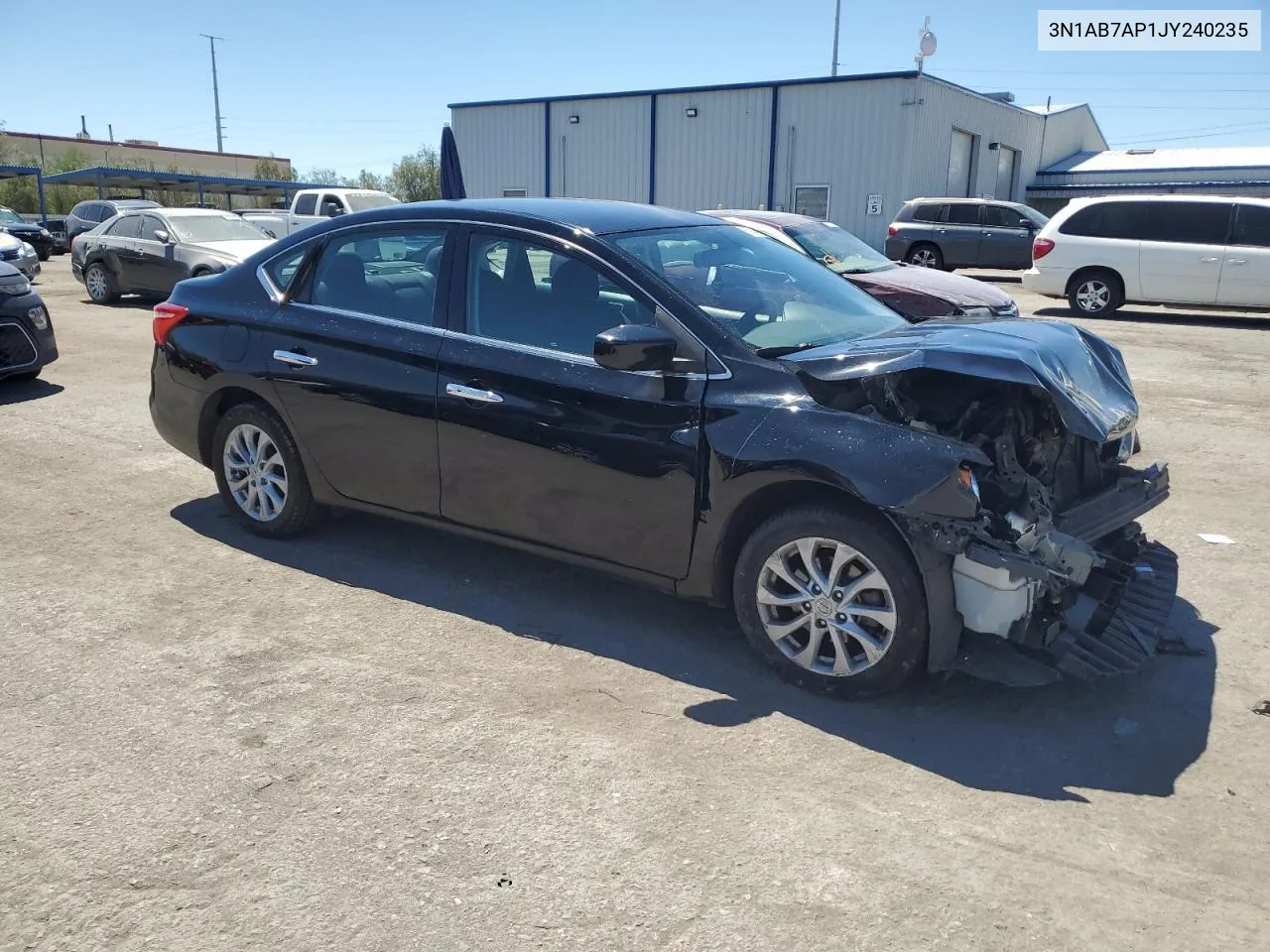 2018 Nissan Sentra S VIN: 3N1AB7AP1JY240235 Lot: 67943494