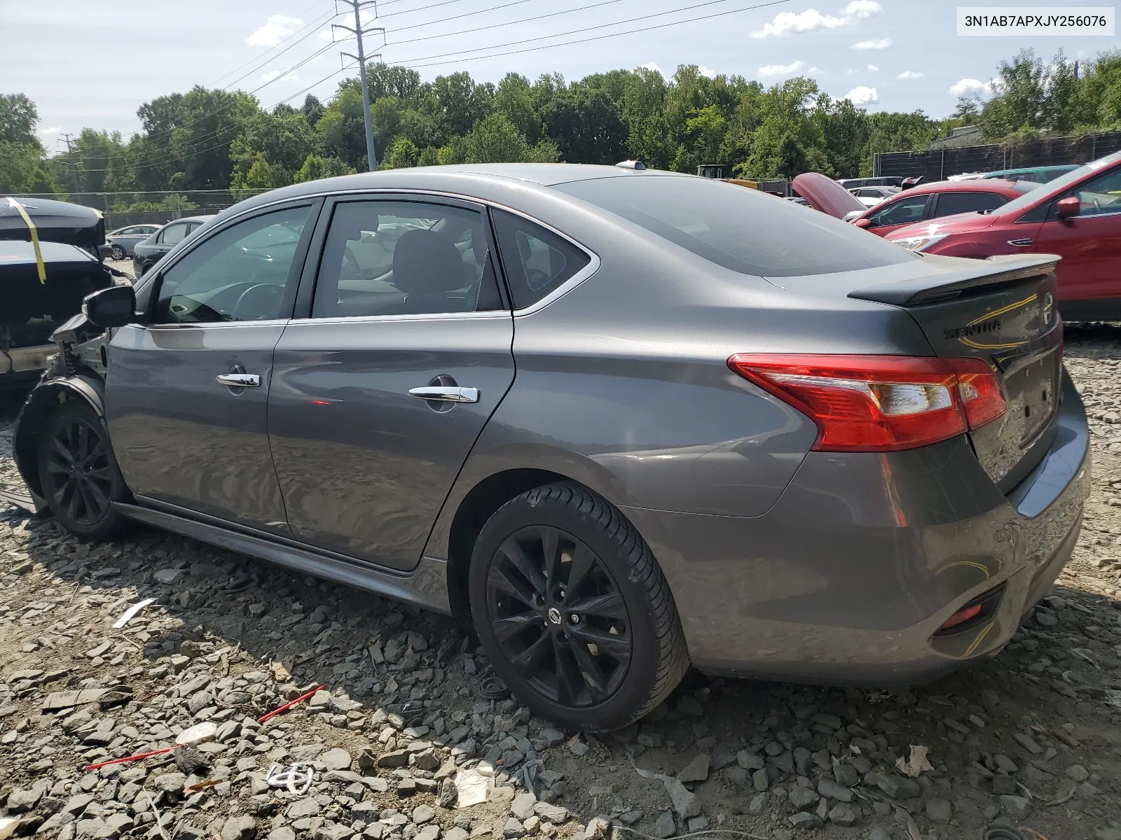 2018 Nissan Sentra S VIN: 3N1AB7APXJY256076 Lot: 68004724