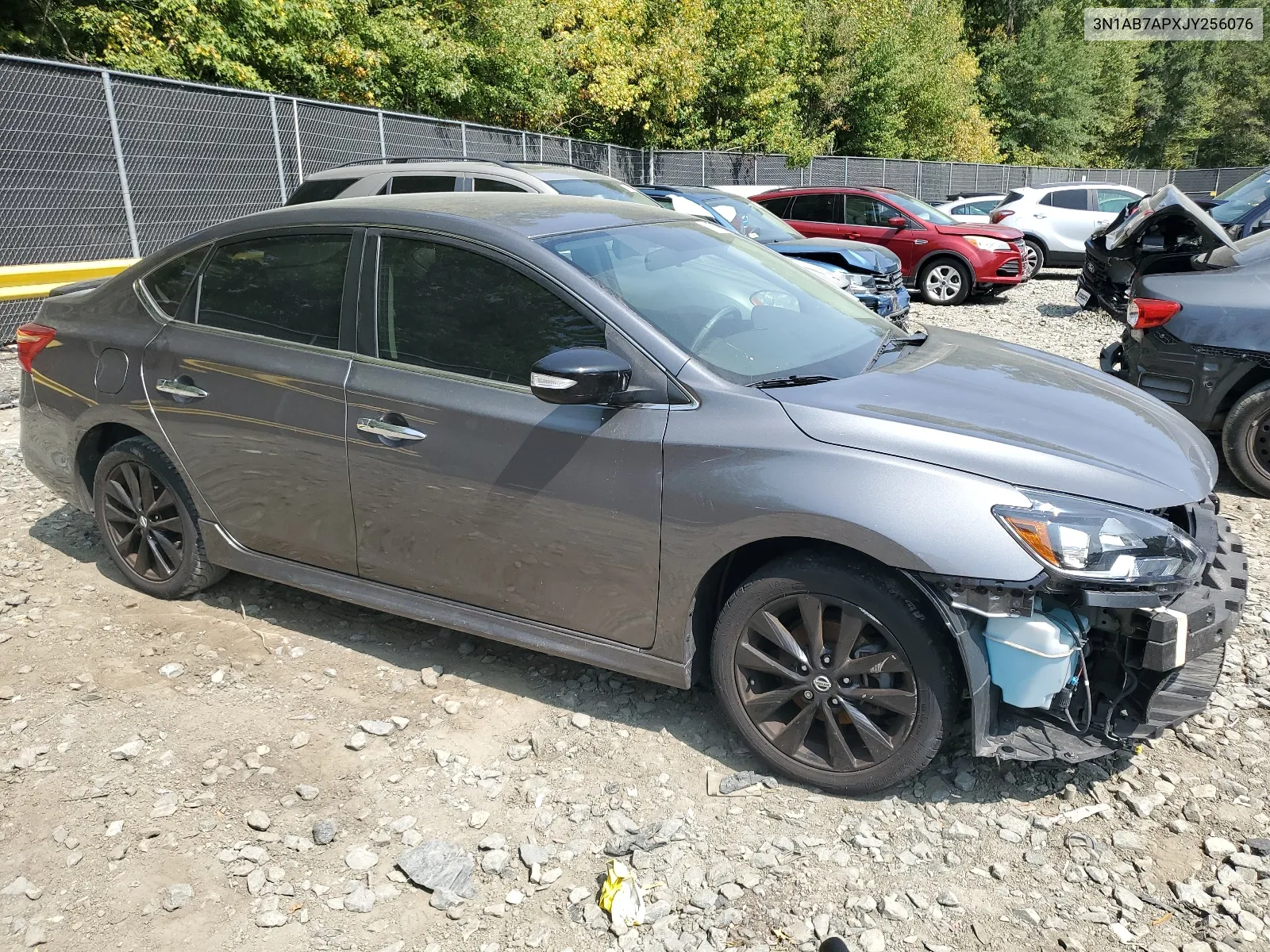 2018 Nissan Sentra S VIN: 3N1AB7APXJY256076 Lot: 68004724