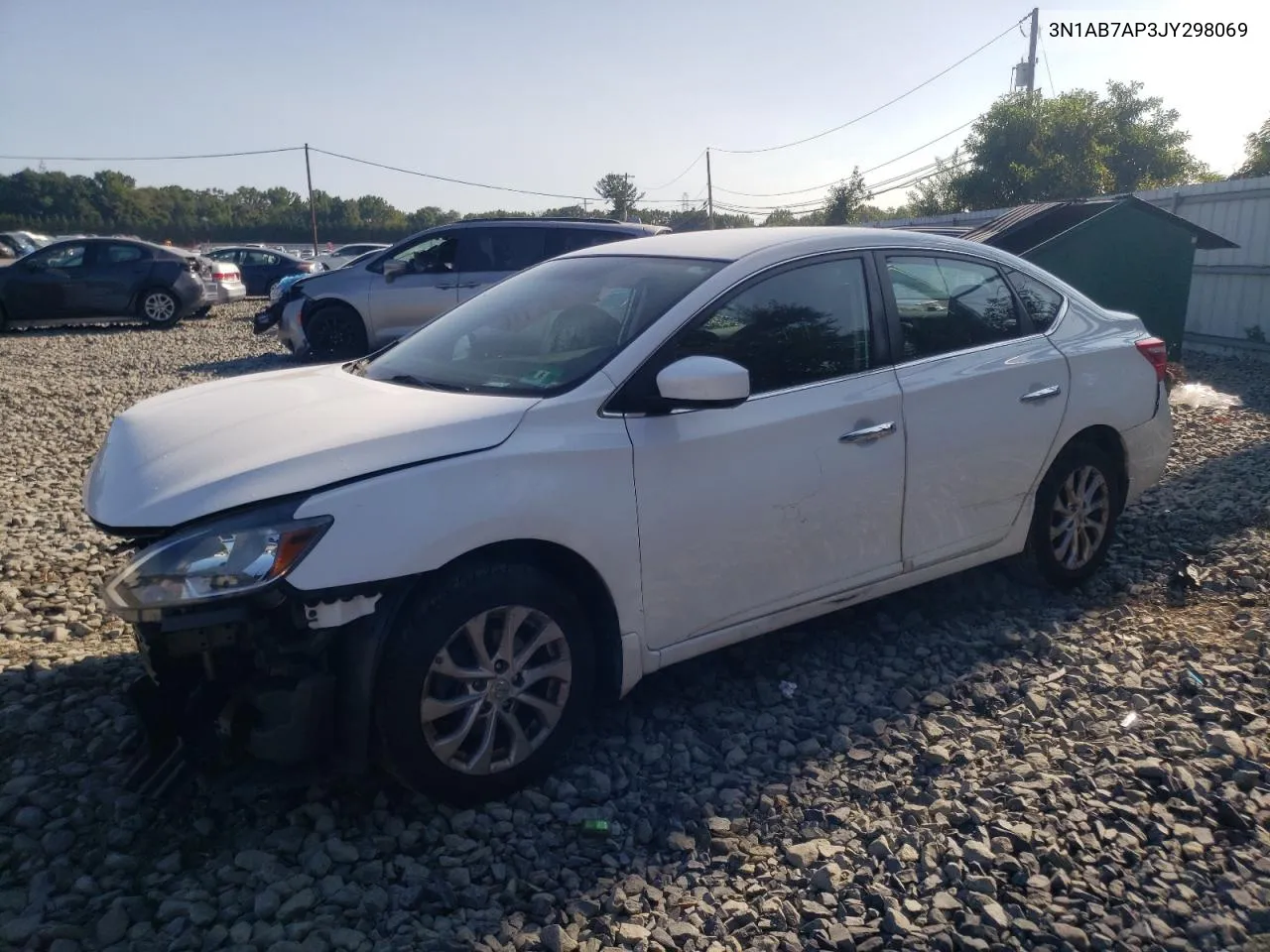 2018 Nissan Sentra S VIN: 3N1AB7AP3JY298069 Lot: 68102434