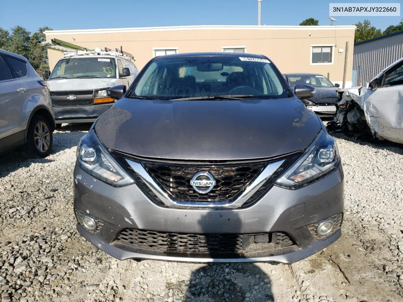 2018 Nissan Sentra S VIN: 3N1AB7APXJY322660 Lot: 68124664