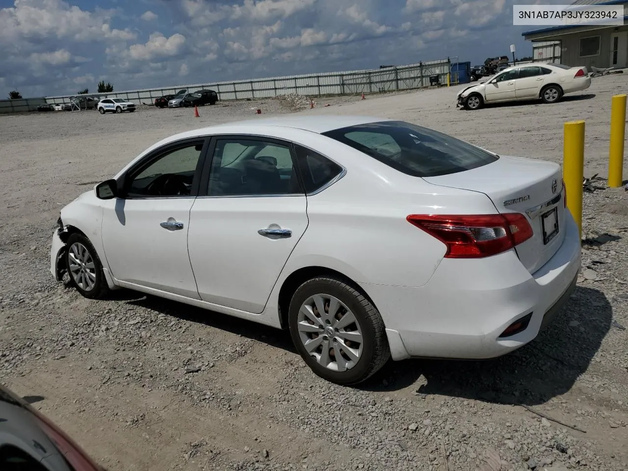 2018 Nissan Sentra S VIN: 3N1AB7AP3JY323942 Lot: 68135074