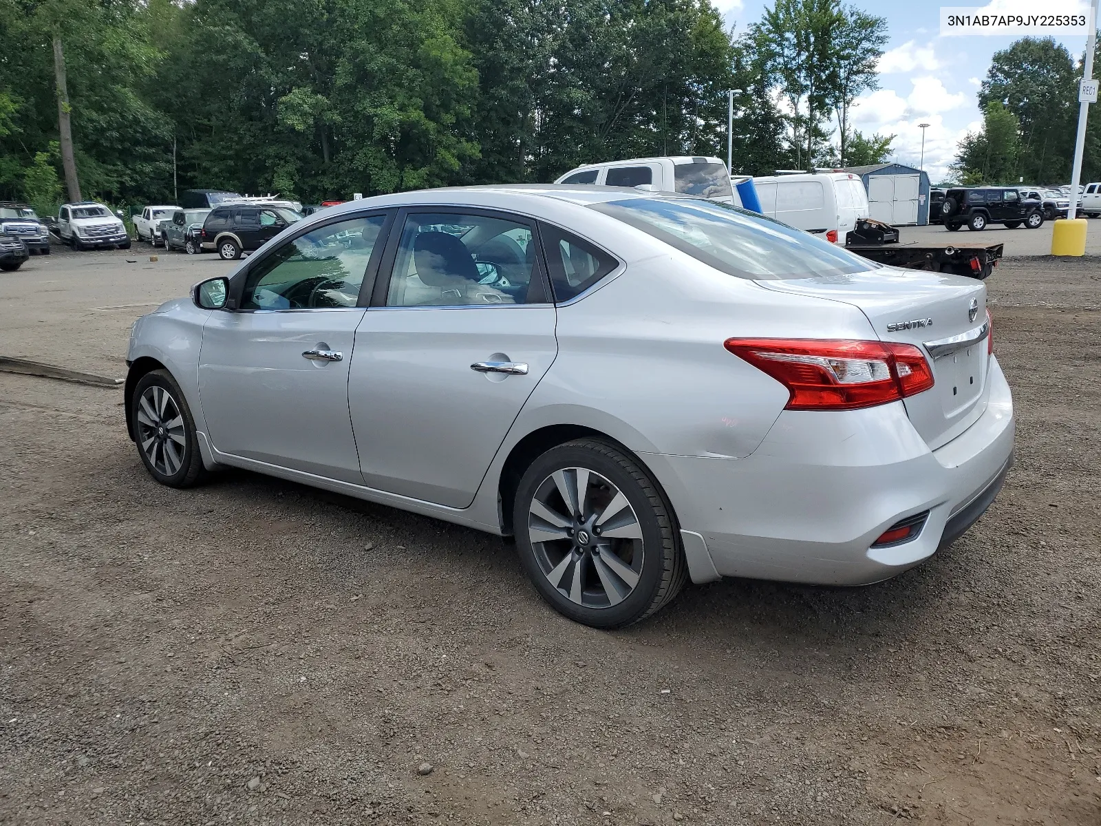 2018 Nissan Sentra S VIN: 3N1AB7AP9JY225353 Lot: 68224284