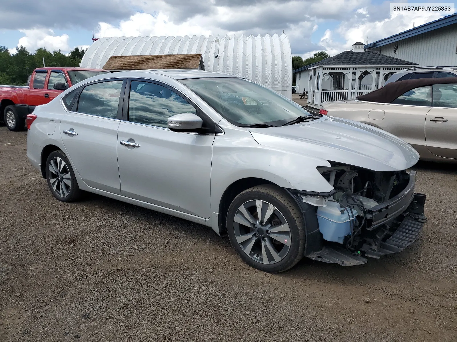 2018 Nissan Sentra S VIN: 3N1AB7AP9JY225353 Lot: 68224284